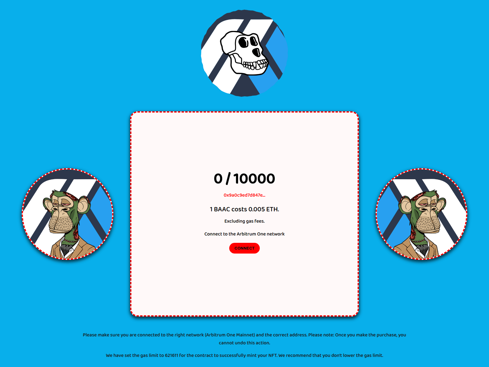 Forensic screenshot of boredapearbitrumclub.github.io