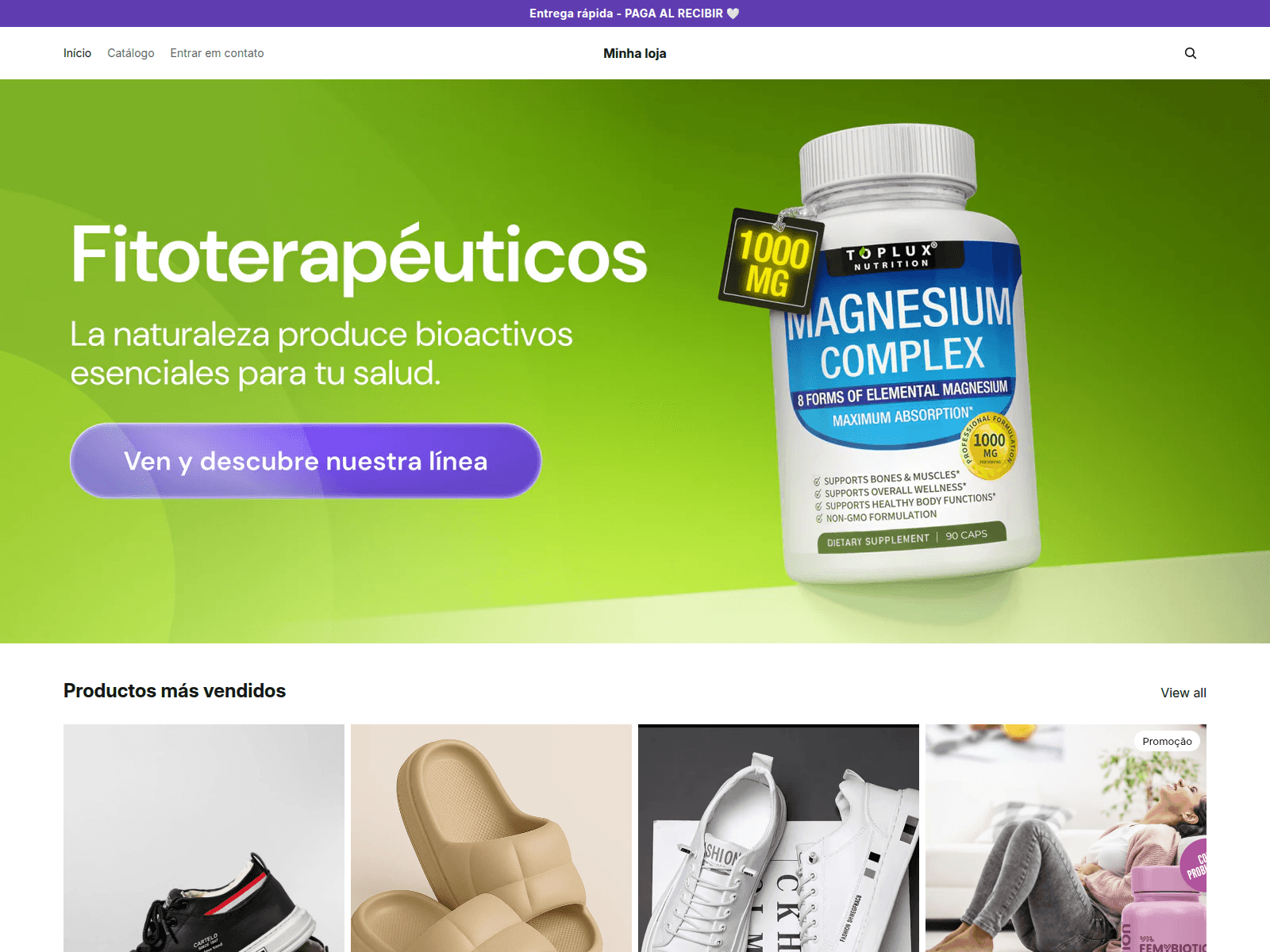 Screenshot of puntonexus.com