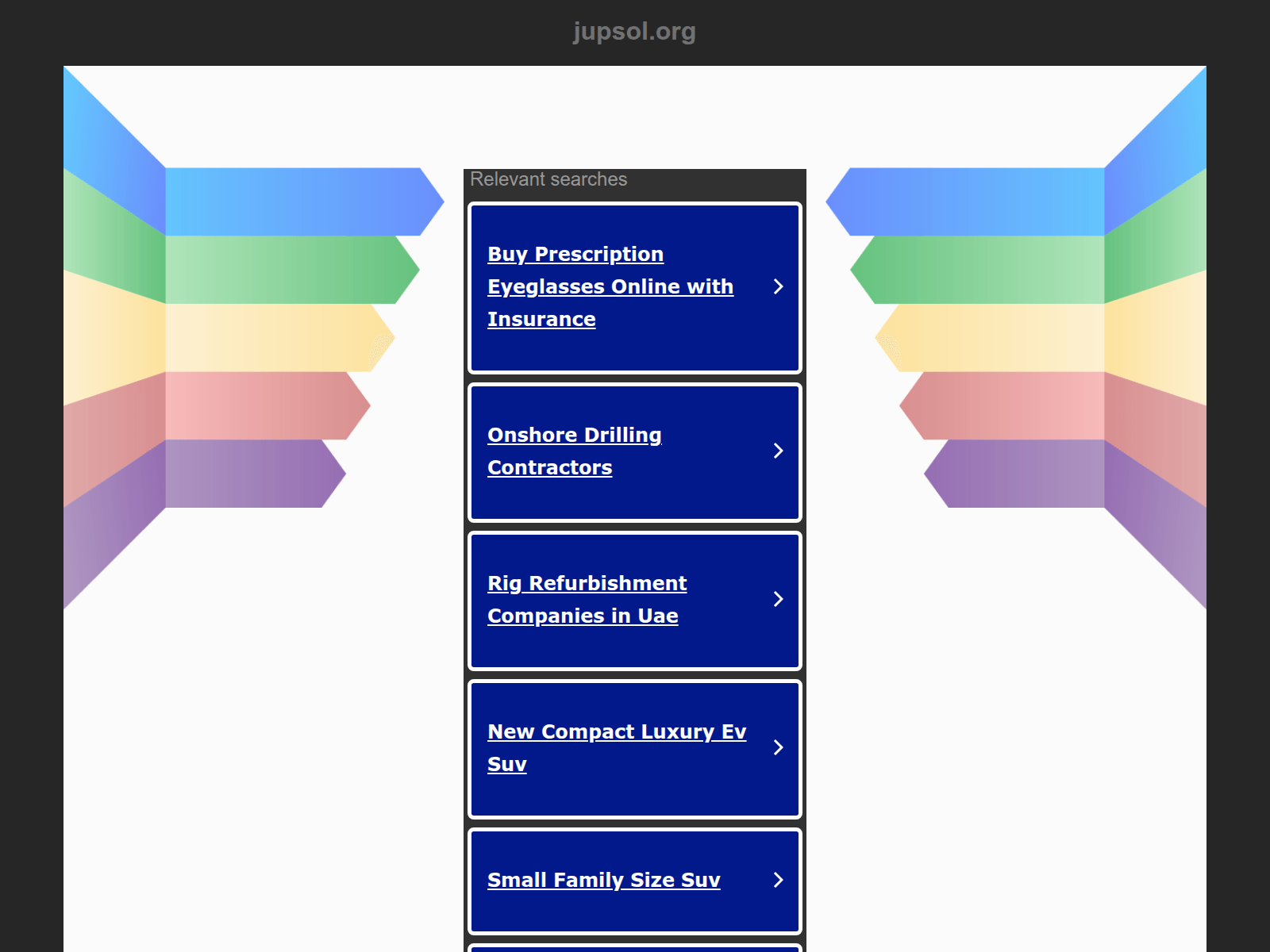 Screenshot of jupsol.org