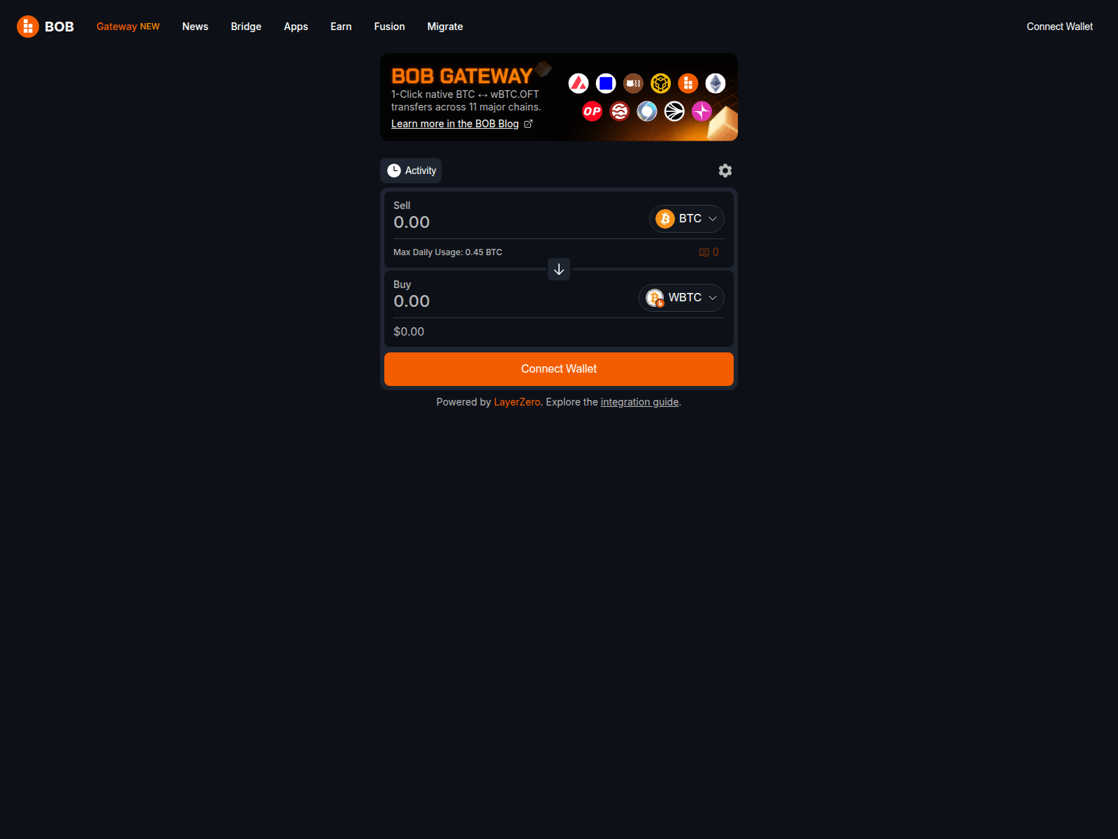 Screenshot of bob-mainnet-37o0si2us-distributed-crafts.vercel.app