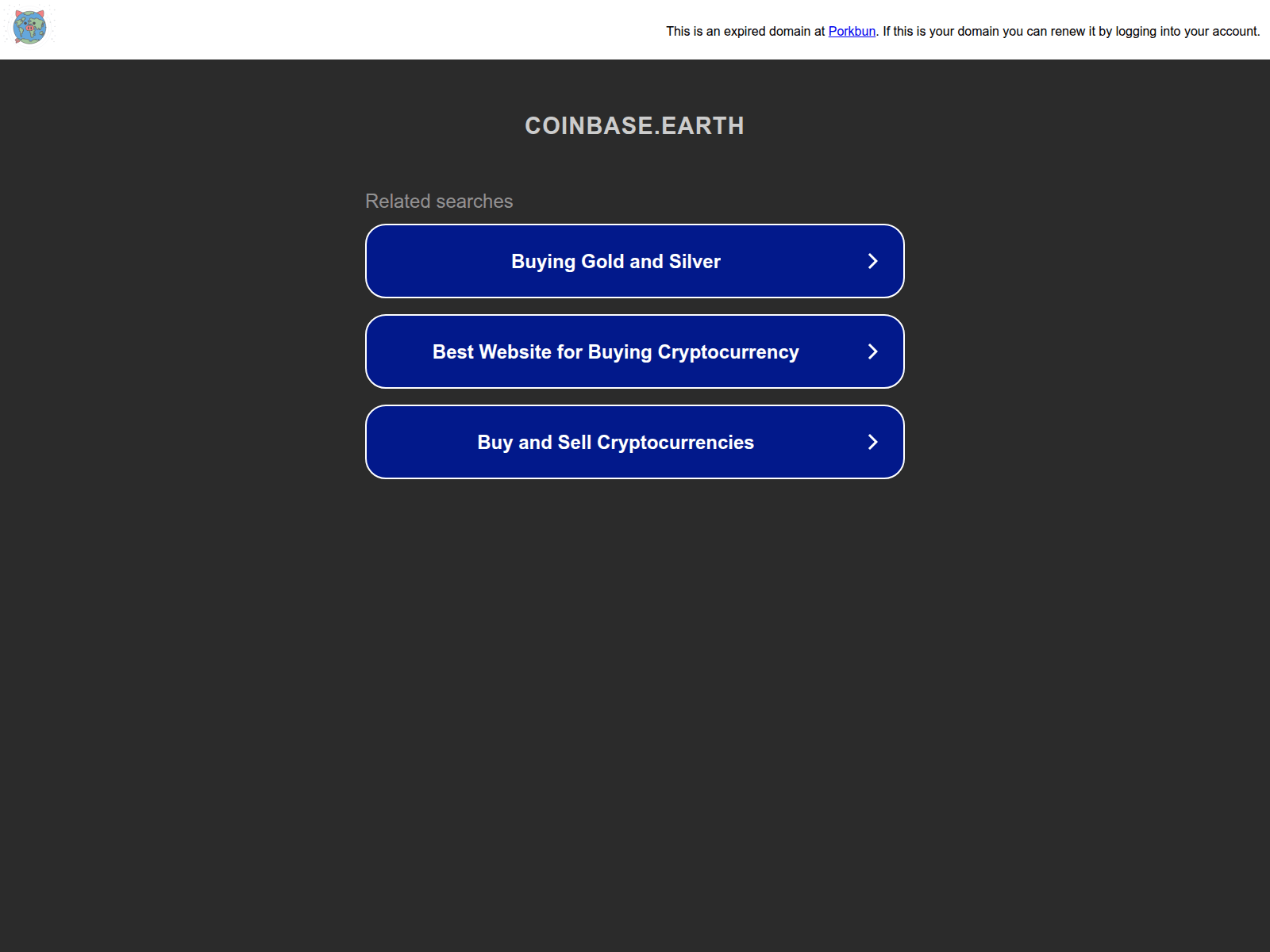 Screenshot of localtmp.coinbase.earth