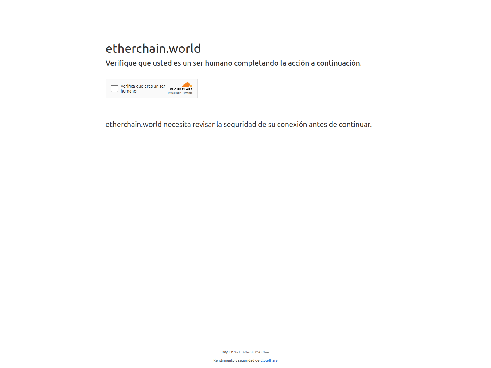 Screenshot of etherchain.world