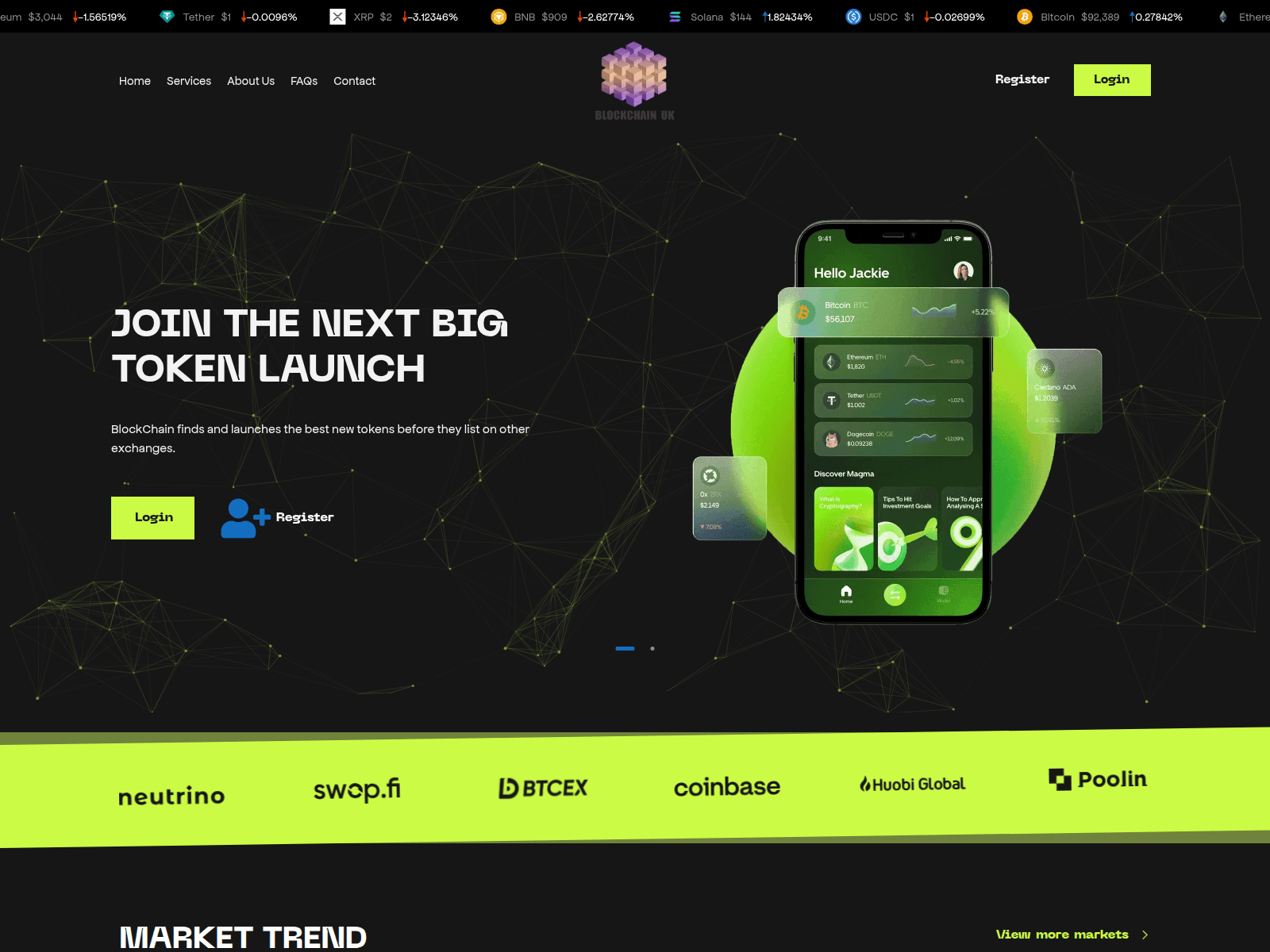 Screenshot of blockchain-uk-gov.com