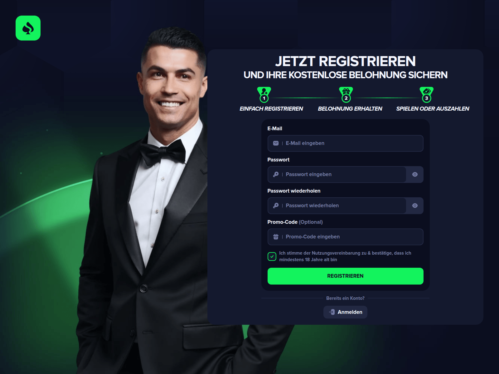 Screenshot of startgm.in
