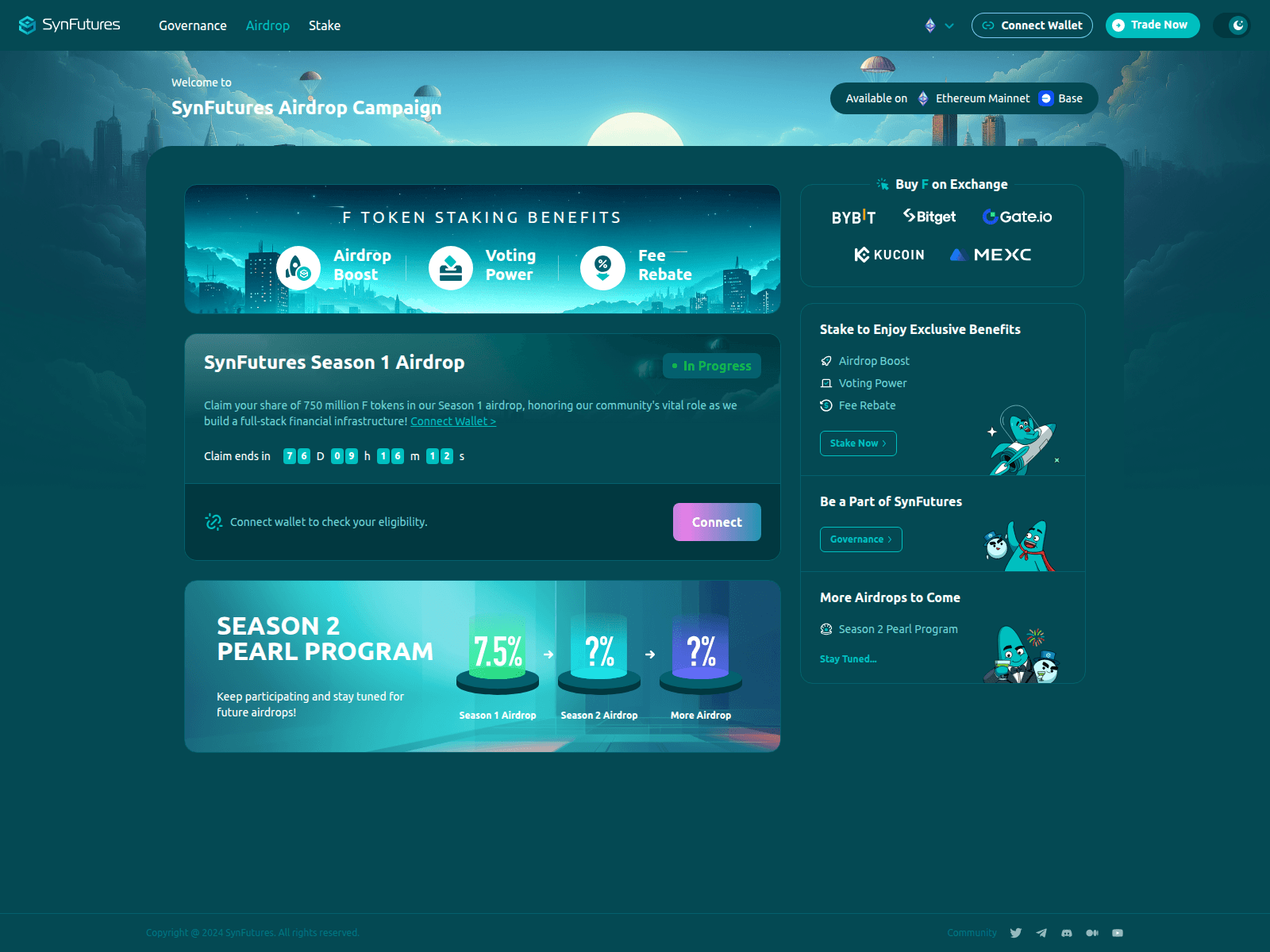 Screenshot of synfuturis.xyz