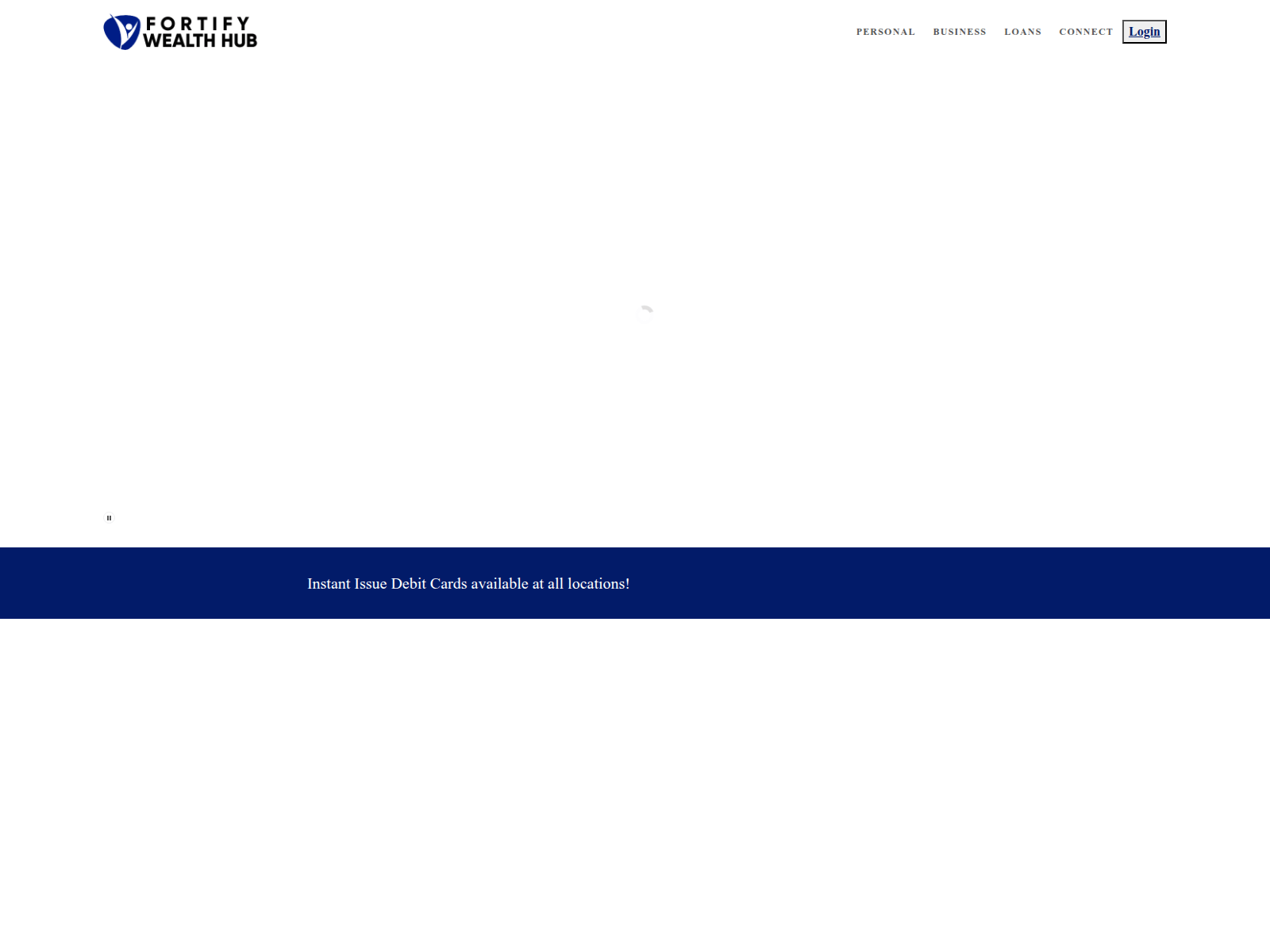 Screenshot of fortifywealthhub.com