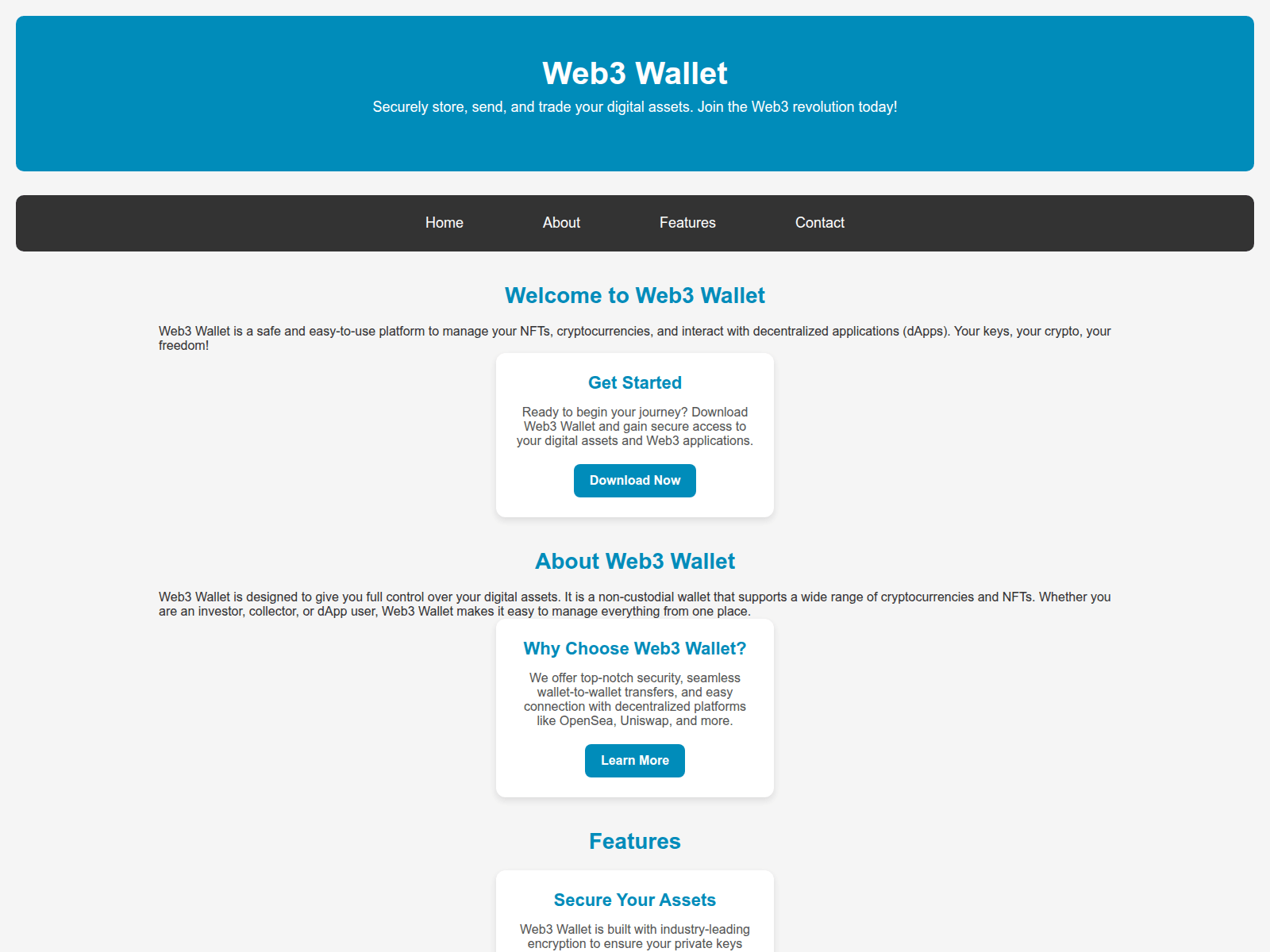 Screenshot of secretweb.pages.dev