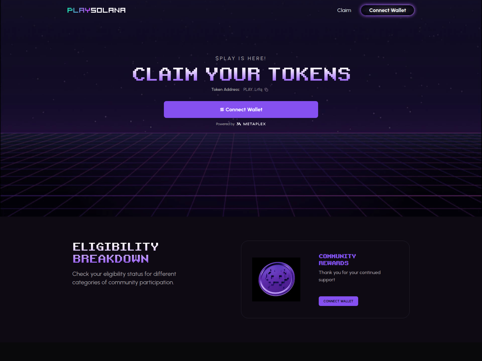 Screenshot of genesis.playsonala.xyz