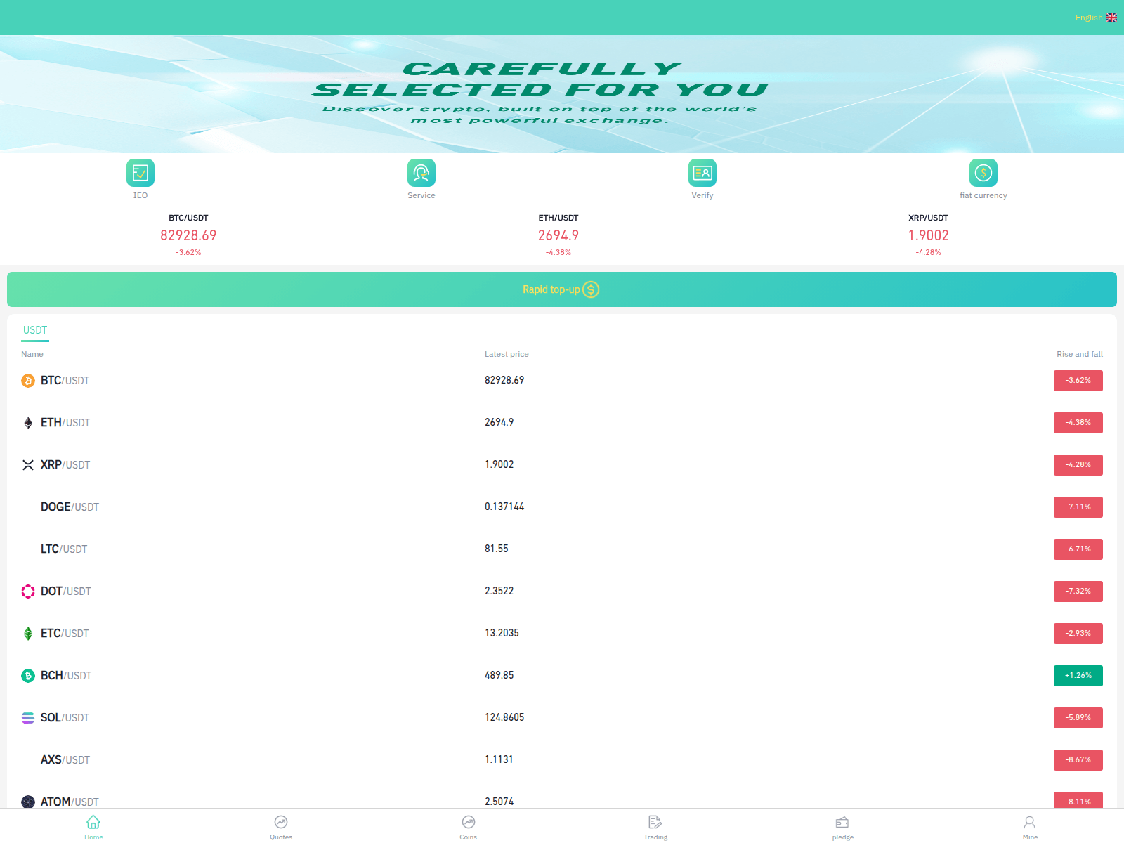 Screenshot of m.blockchainusdcsx.com