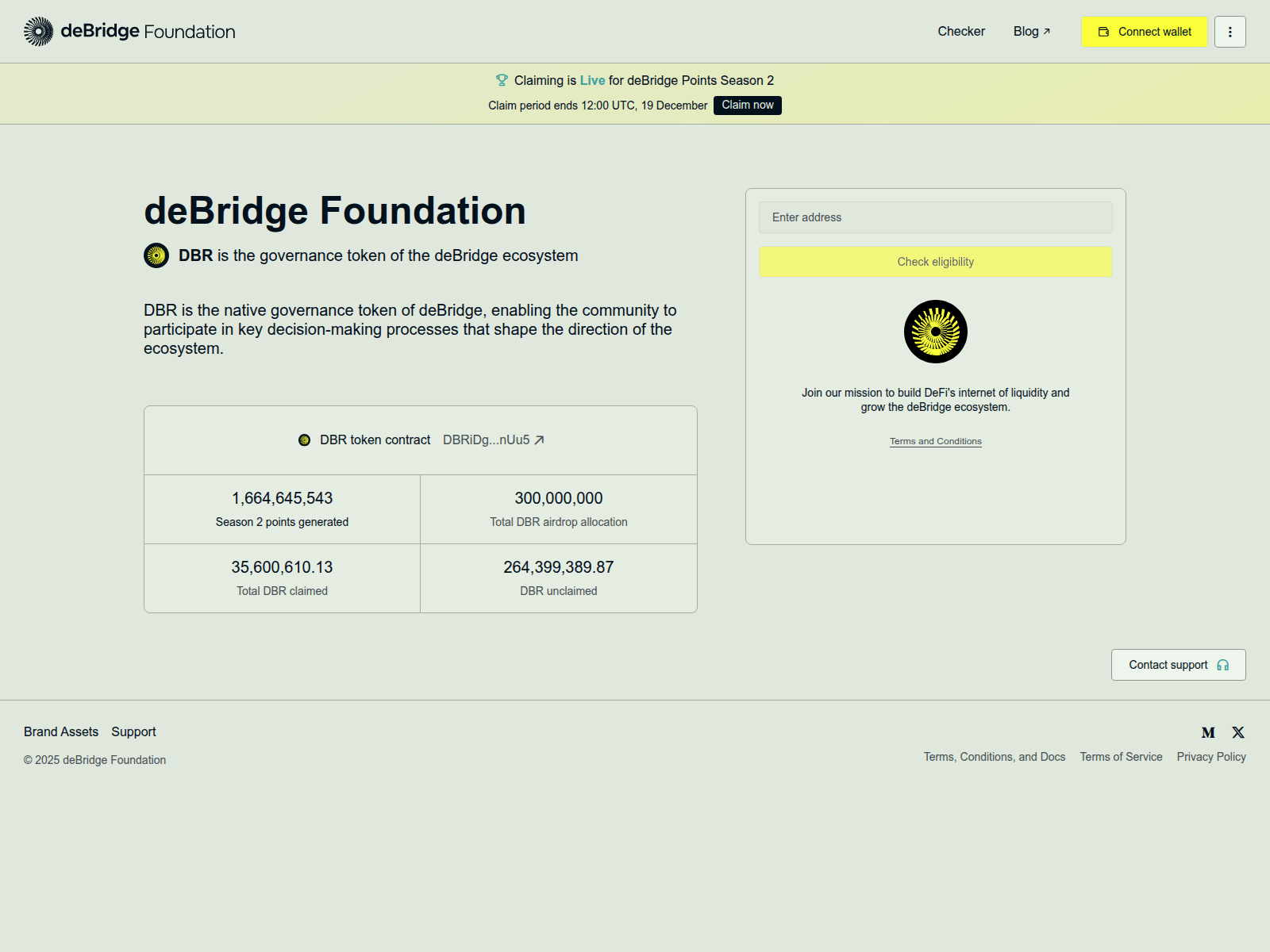 Screenshot of debridge.top