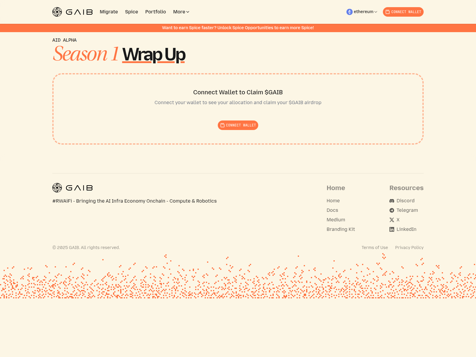 Screenshot of airdrop-gaib.com