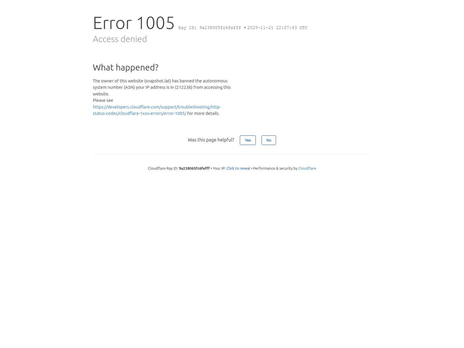 Screenshot of snapshot.lat