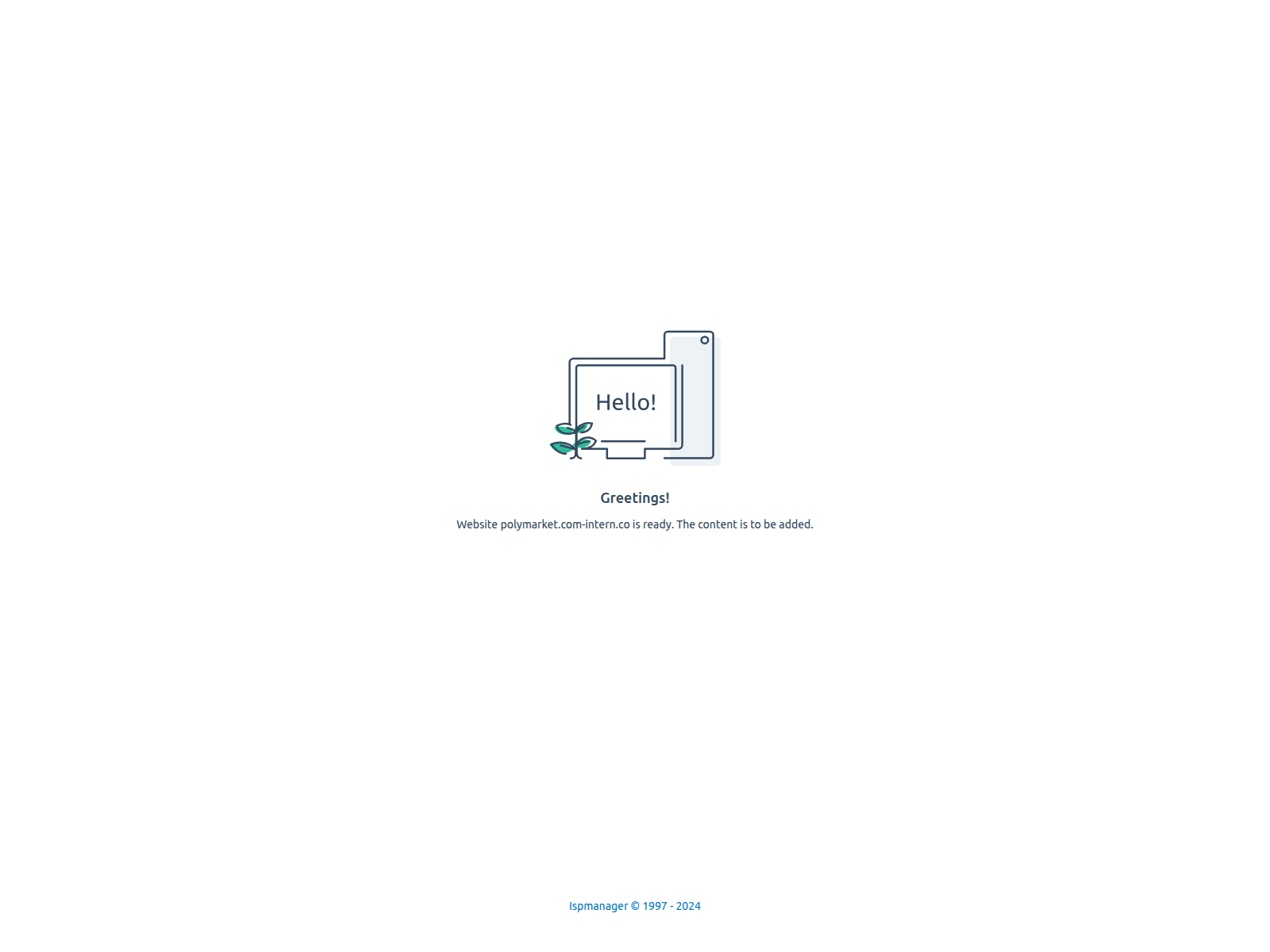 Screenshot of polymarket.com-intern.co