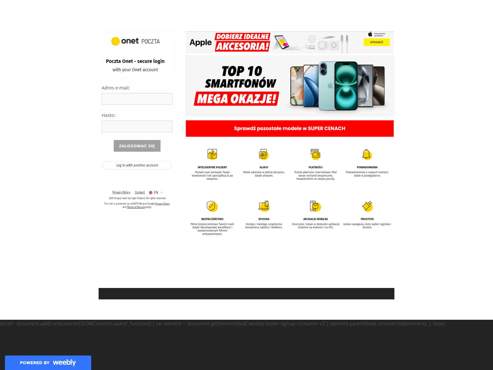 Screenshot of 999-884.weebly.com
