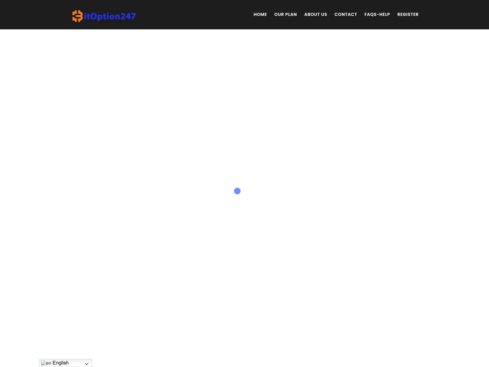 Screenshot of bitoption247.com