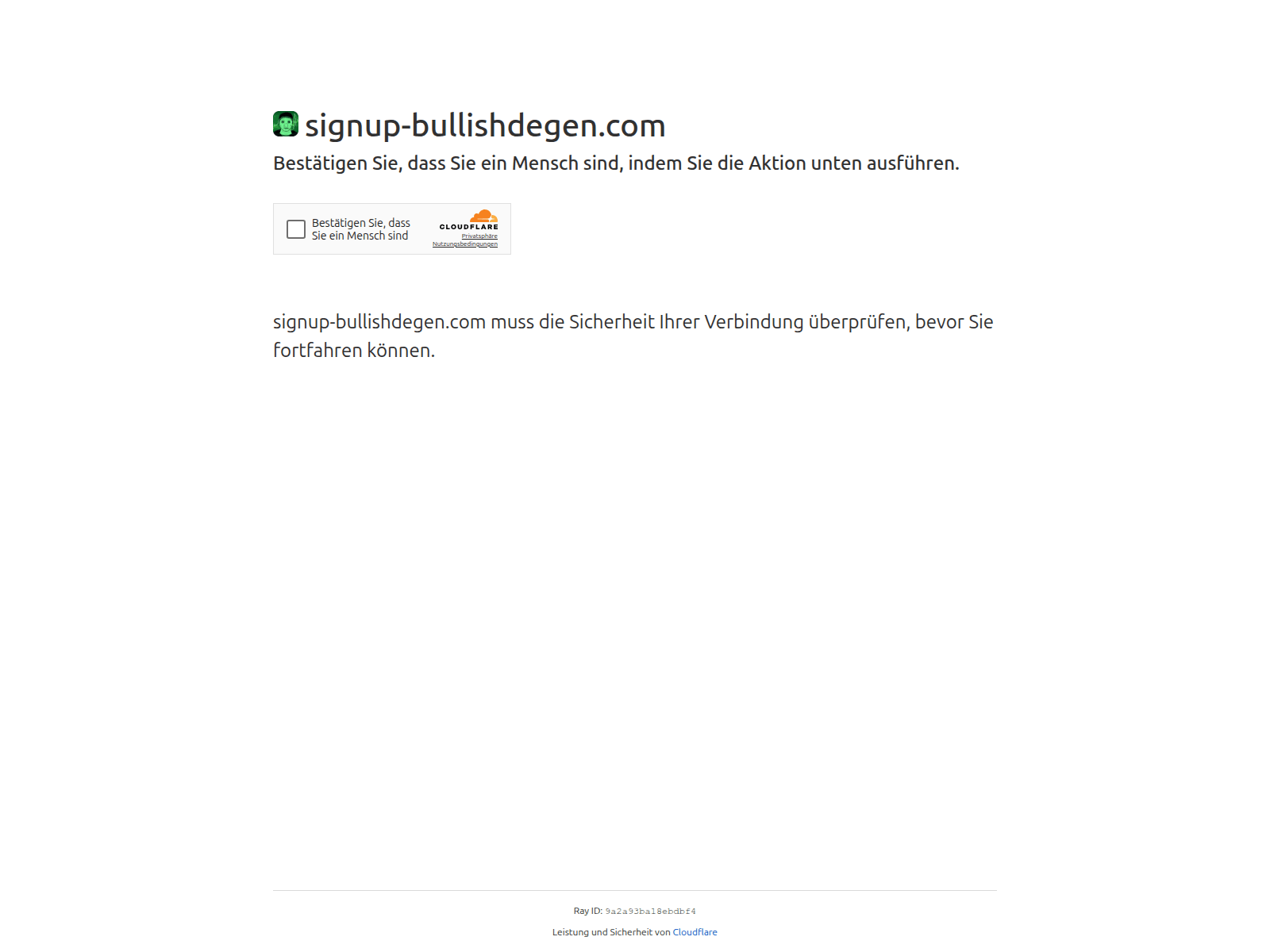 Screenshot of signup-bullishdegen.com