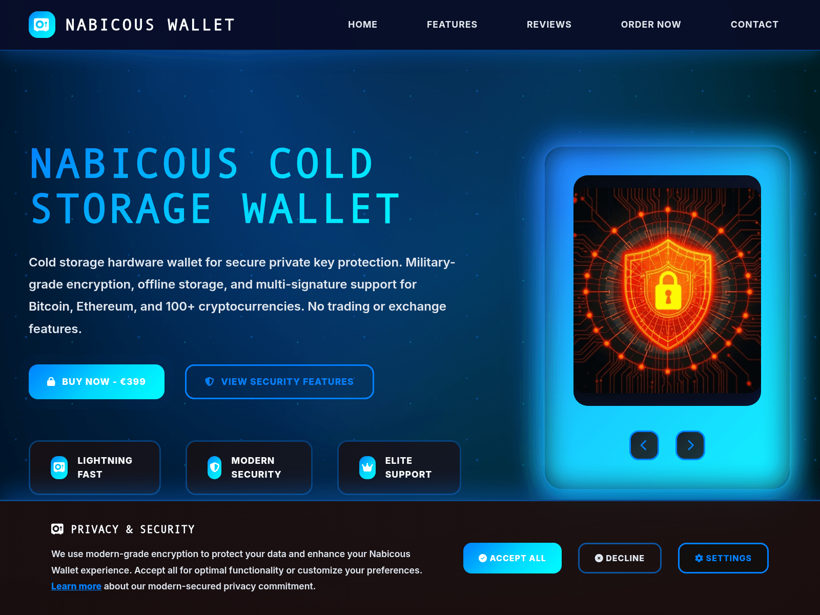 Screenshot of nabicous.com