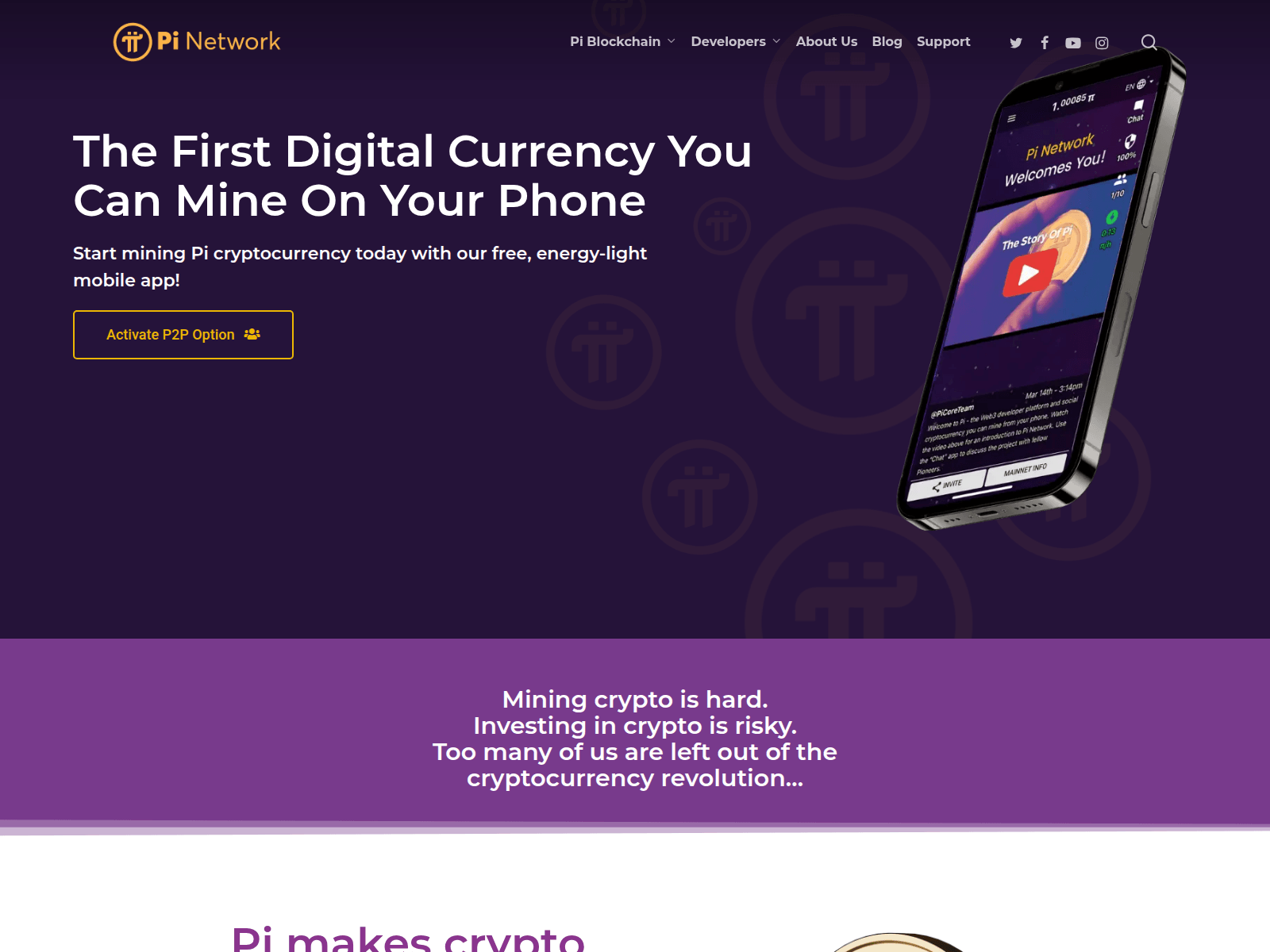 Screenshot of p2pactivate.sbs