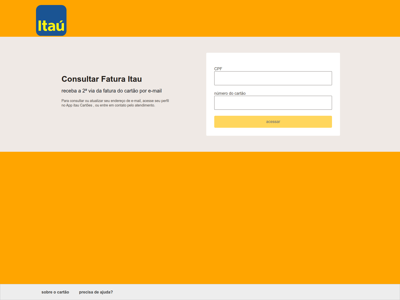 Screenshot of itaubenefisio.com.br