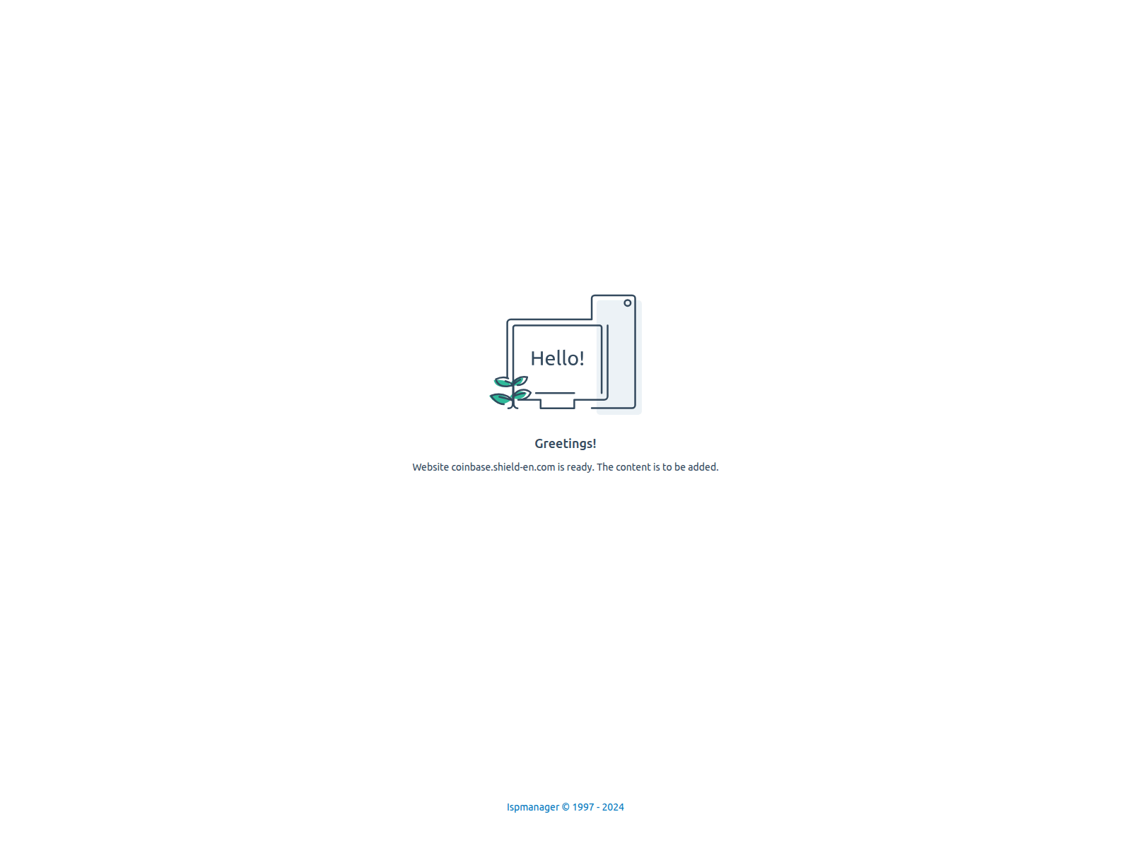 Screenshot of coinbase.shield-en.com
