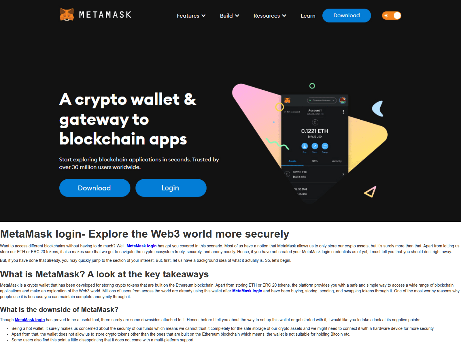 Screenshot of matmksjhlgin.webflow.io