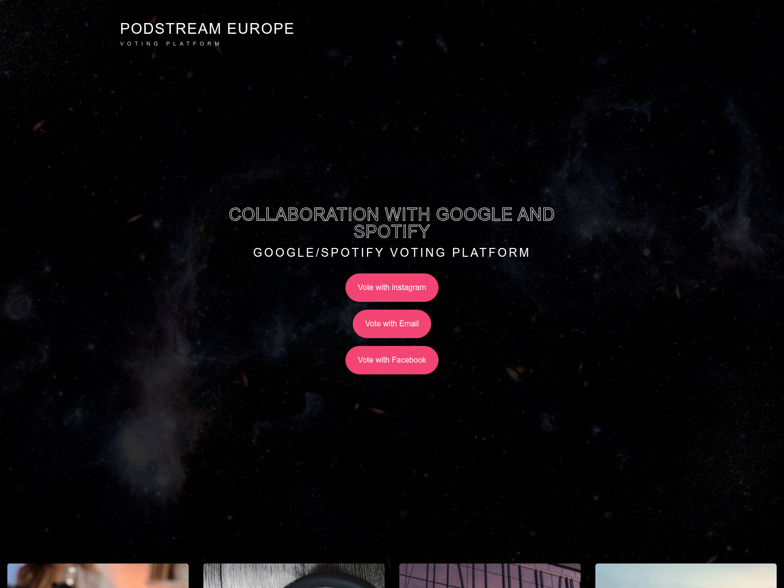 Screenshot of spotify.p01x.top