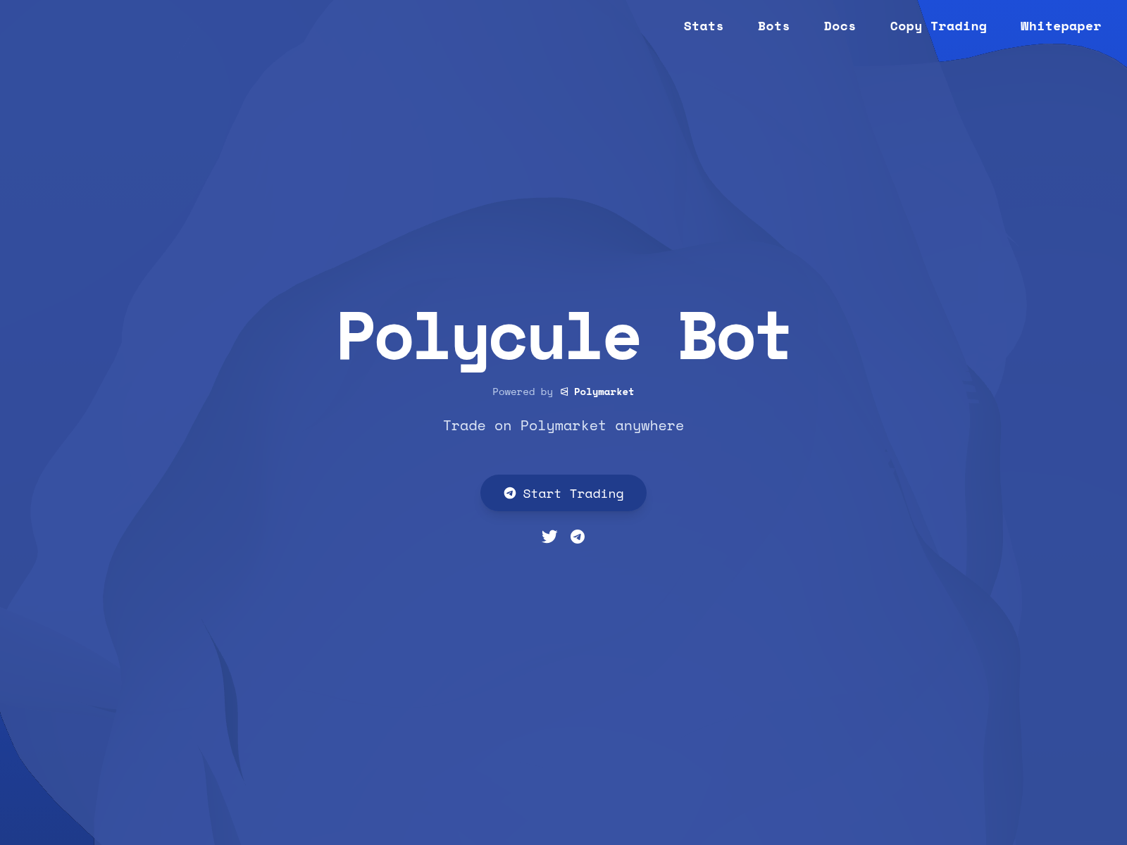 Screenshot of polycule.trade