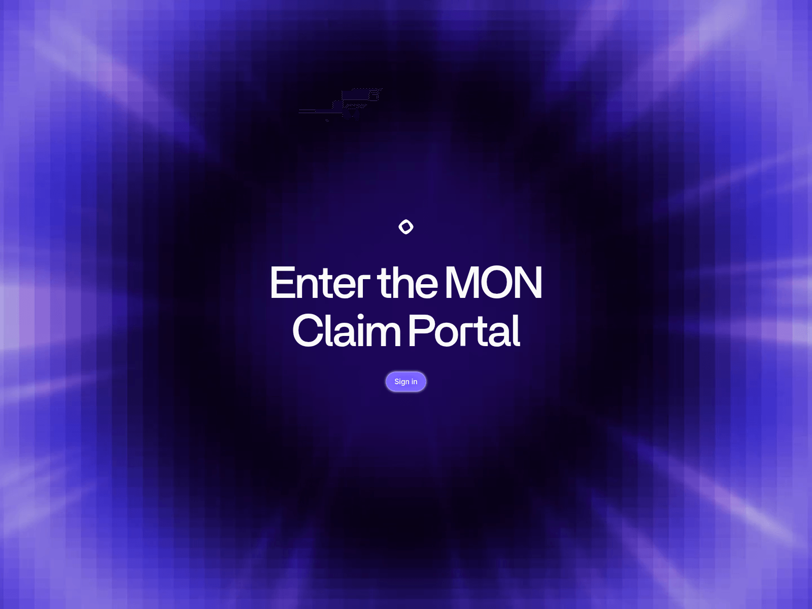 Screenshot of claimsmonad.xyz