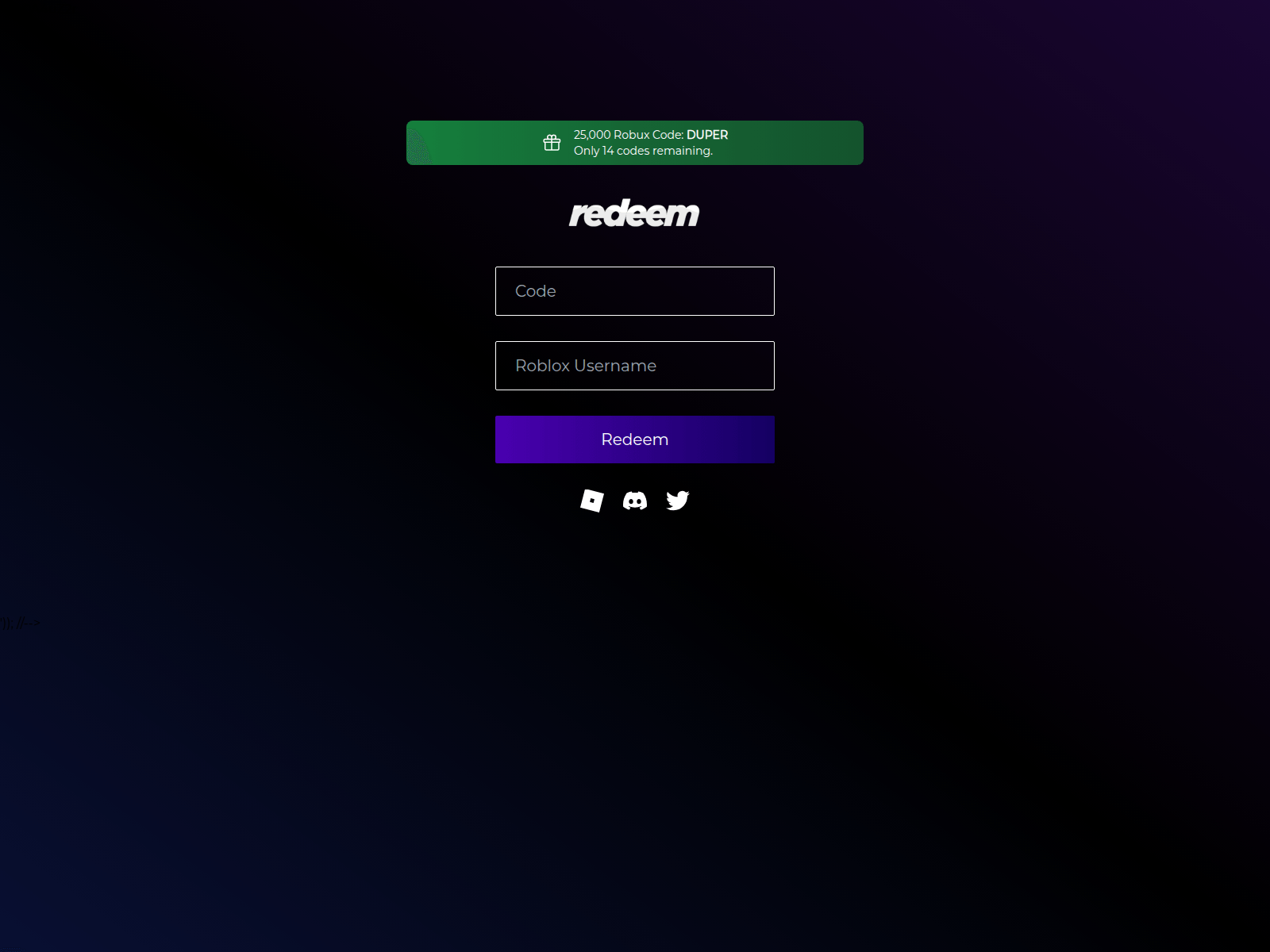 Screenshot of robux.media