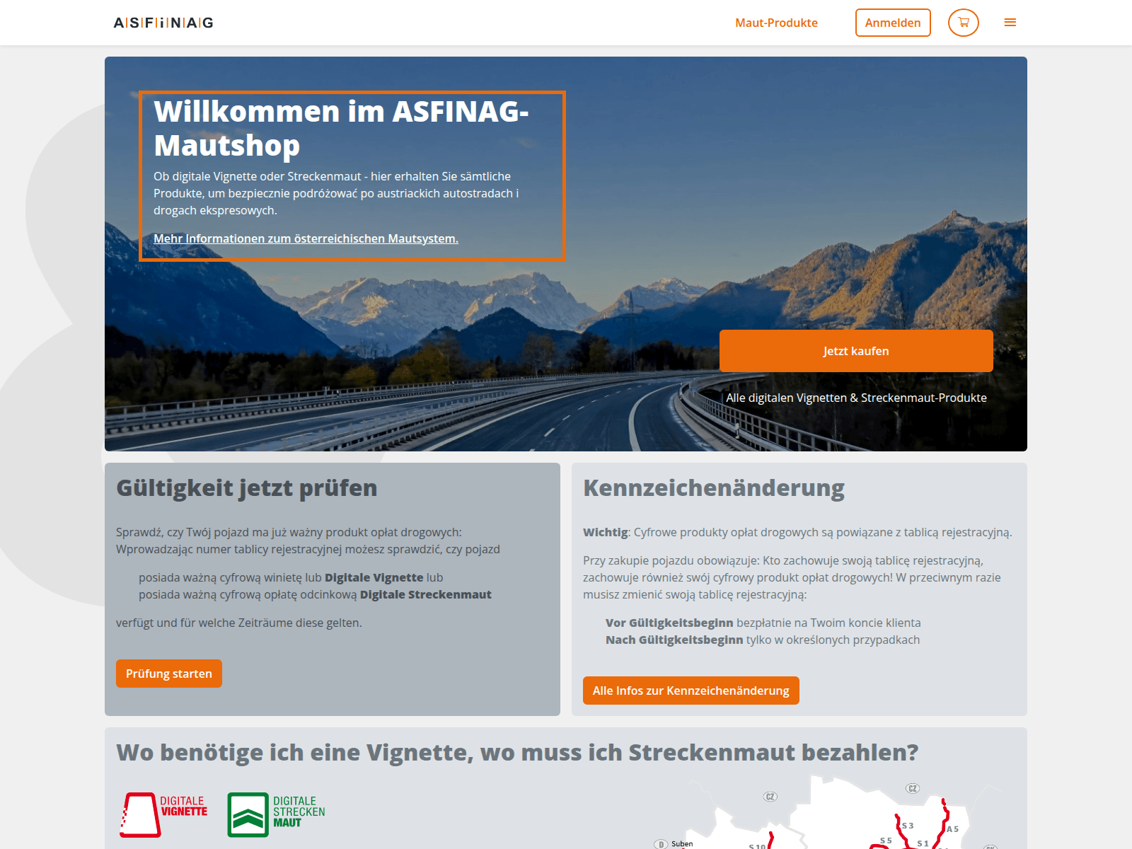 Screenshot of astfinag-shop.com