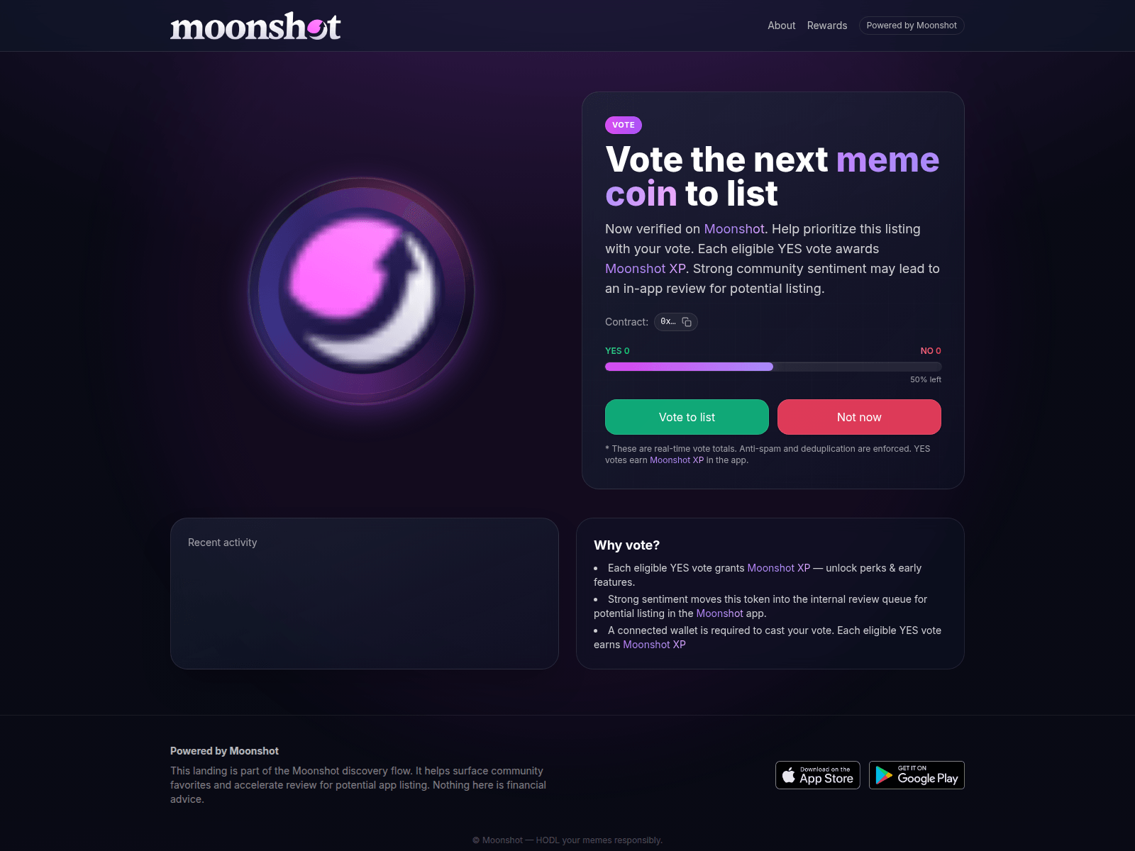 Screenshot of votes-moonshot.org