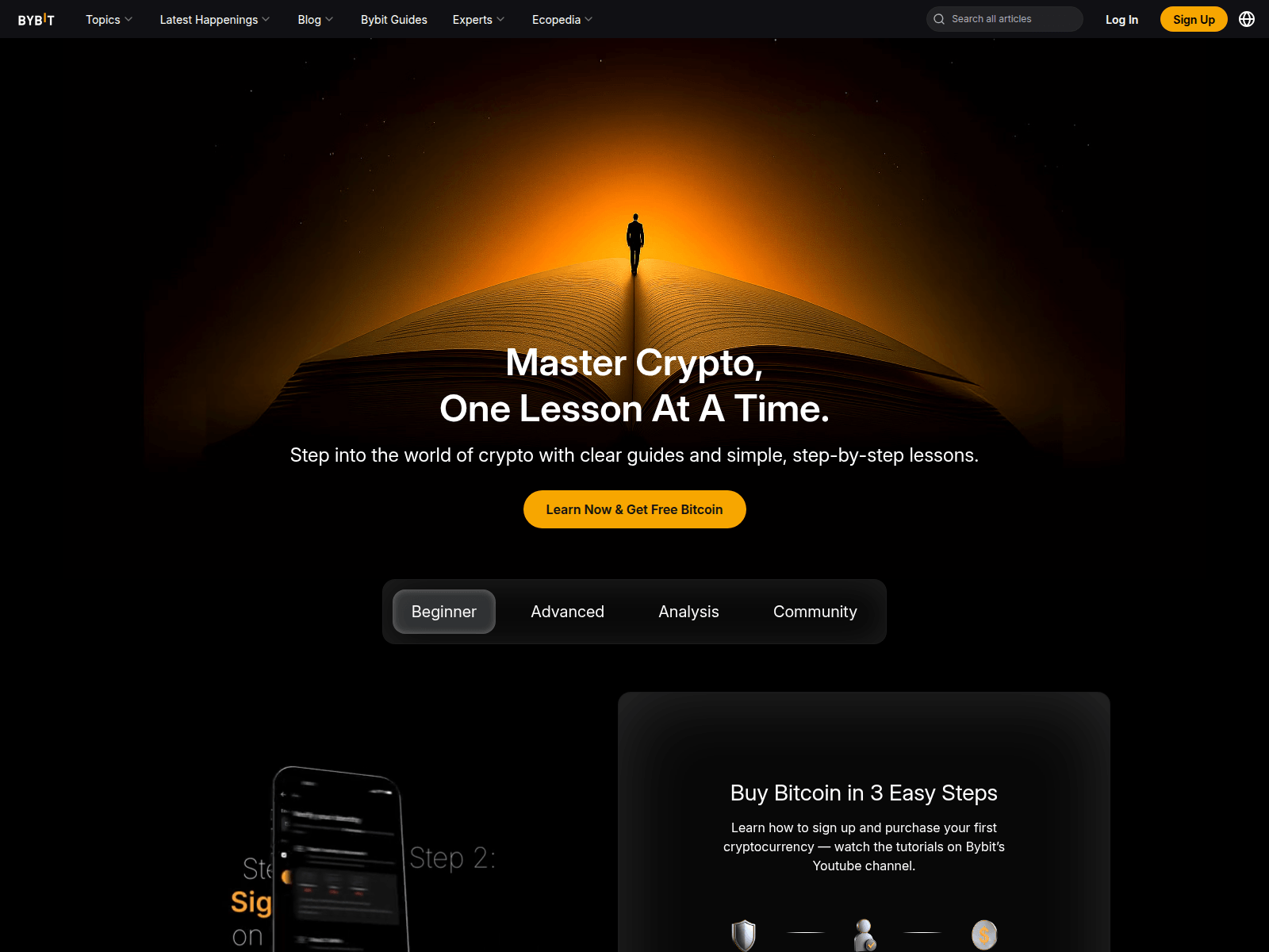 Screenshot of learn.bitetea.com