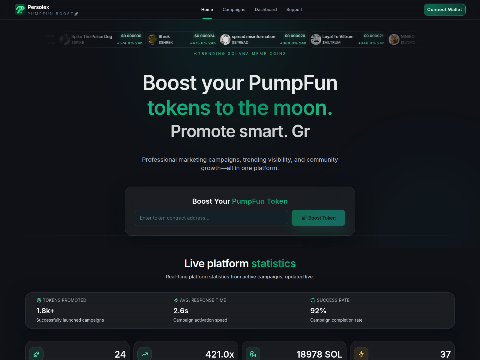 Forensic screenshot of persolex.com