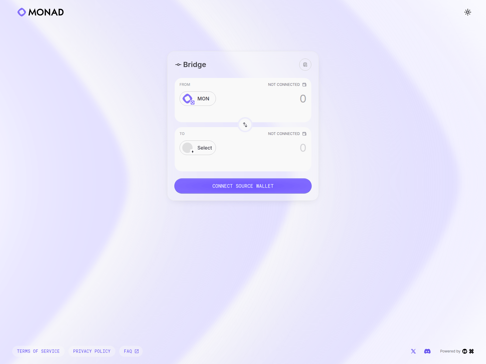 Screenshot of monadbridge.pro