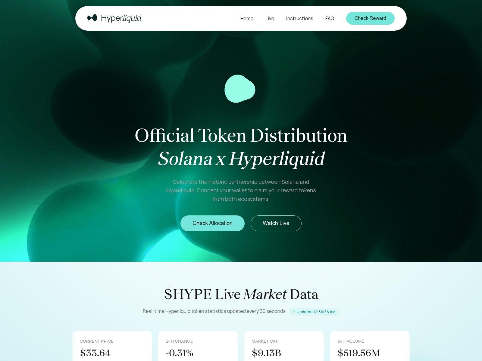 Screenshot of drcn.live