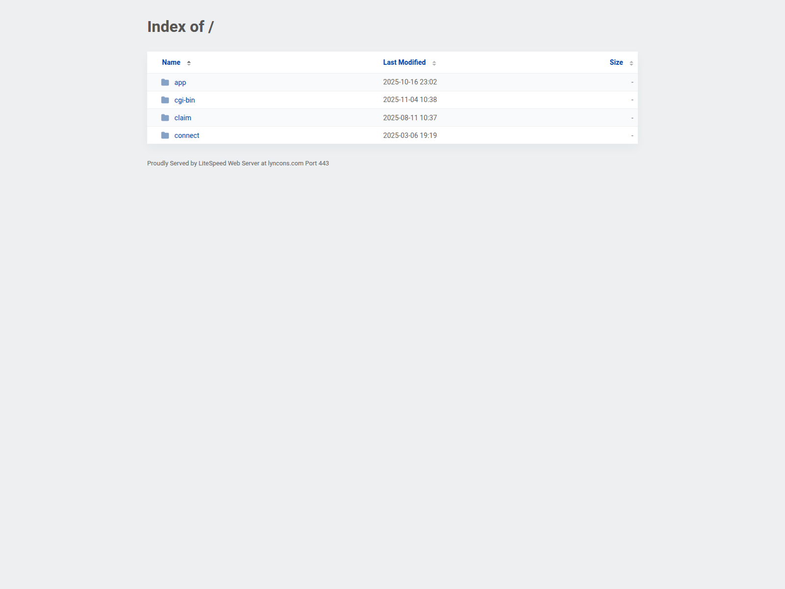 Screenshot of lyncons.com