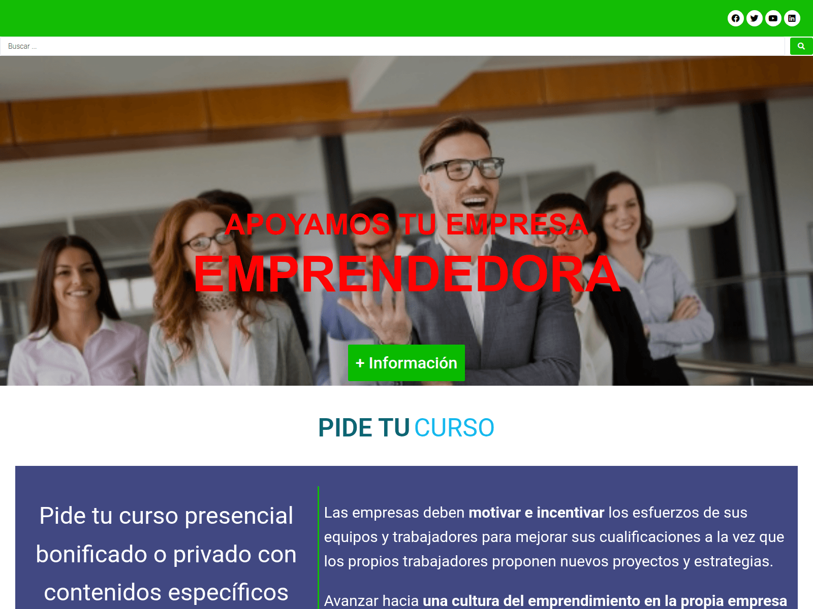 Screenshot of redconpyme.es