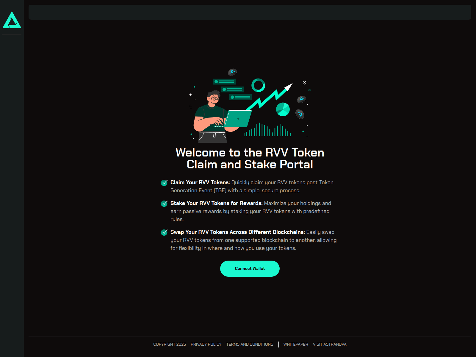 Screenshot of claiming-astranova.world
