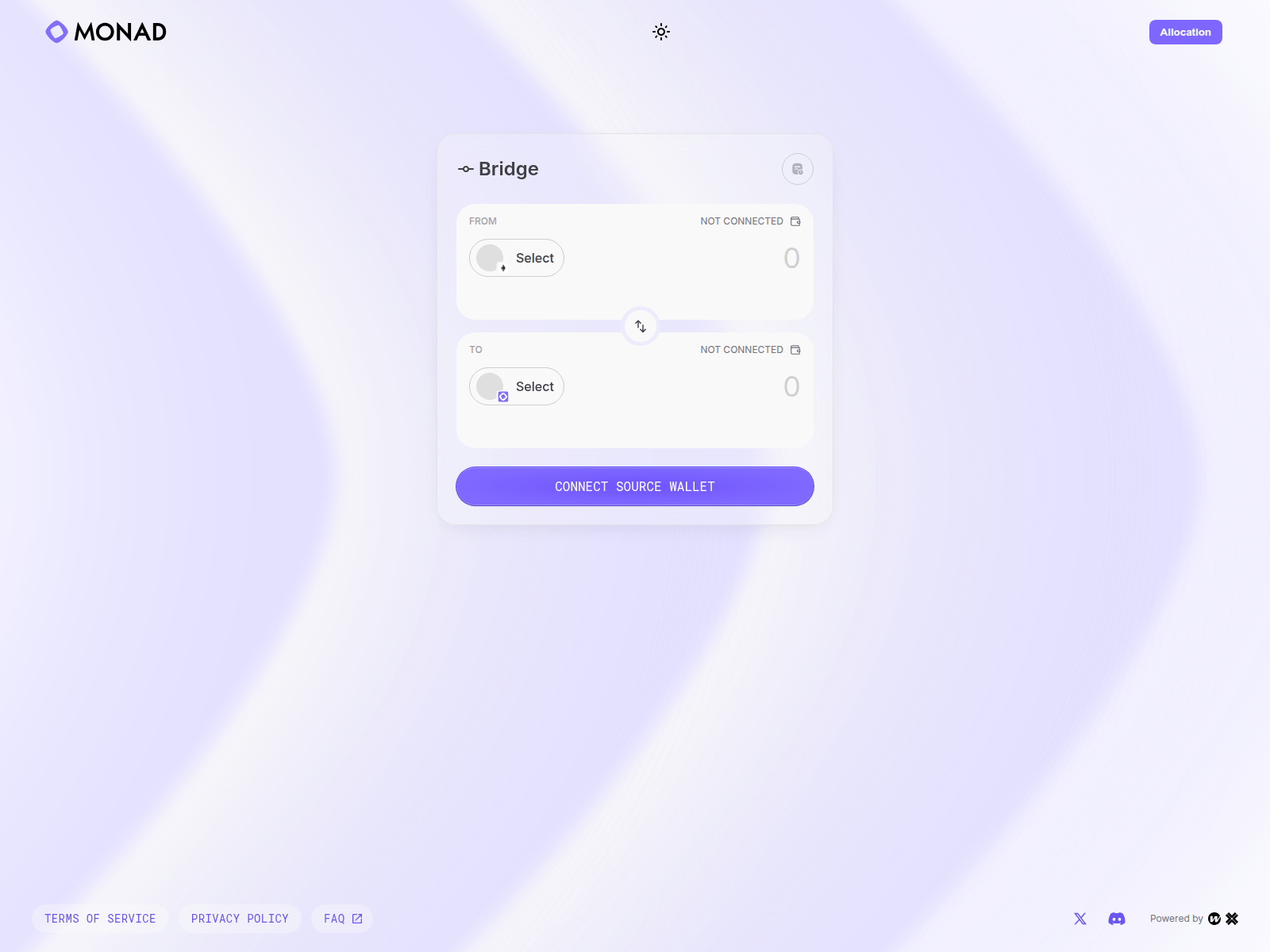 Screenshot of bridgemonad.app