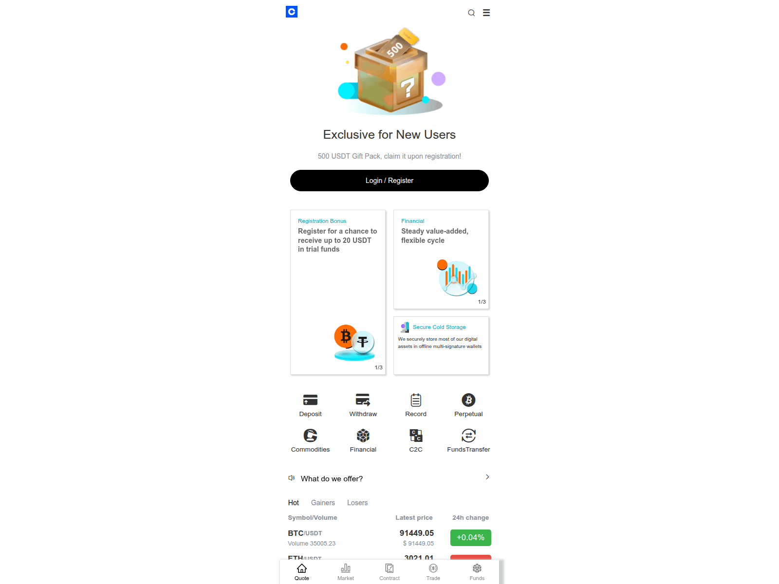 Screenshot of cccoinbas.vip