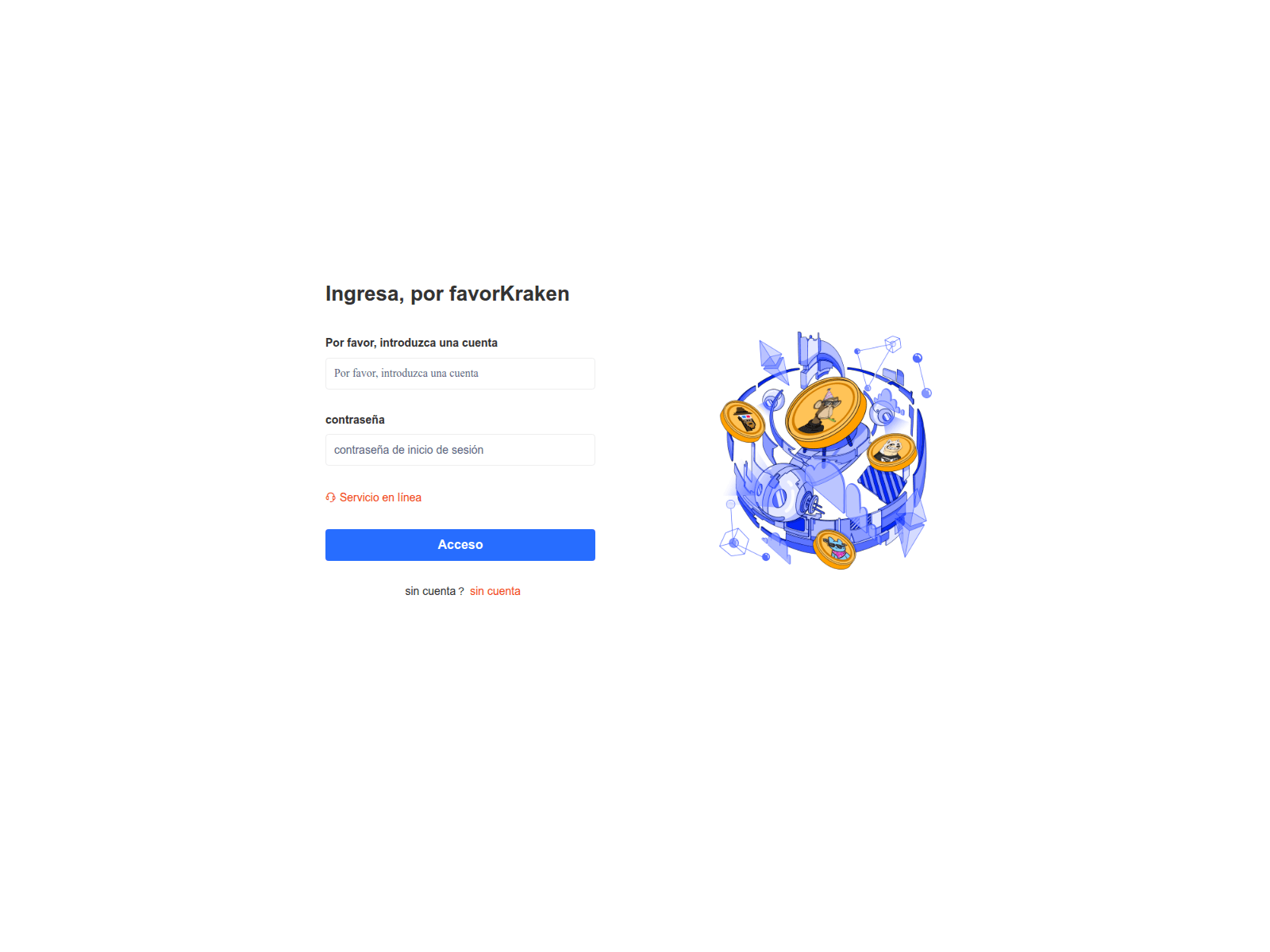 Screenshot of krakenfa.com