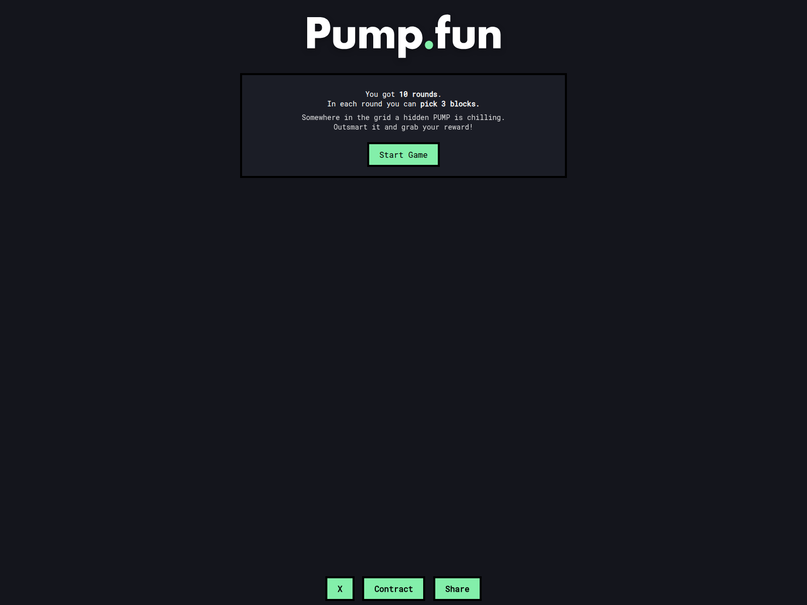 Screenshot of pumpfung.world