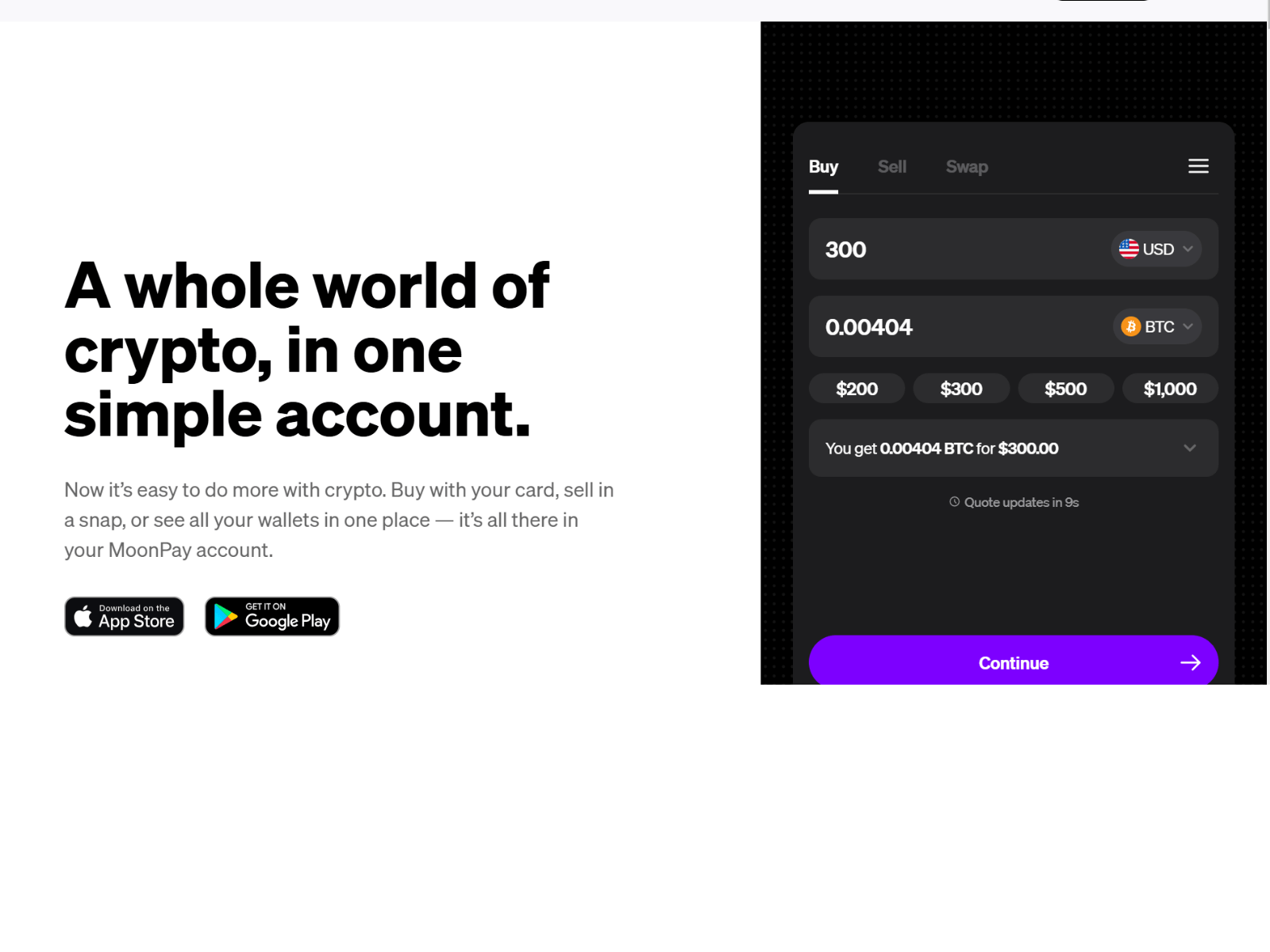 Screenshot of moonpaylogiin.my.canva.site