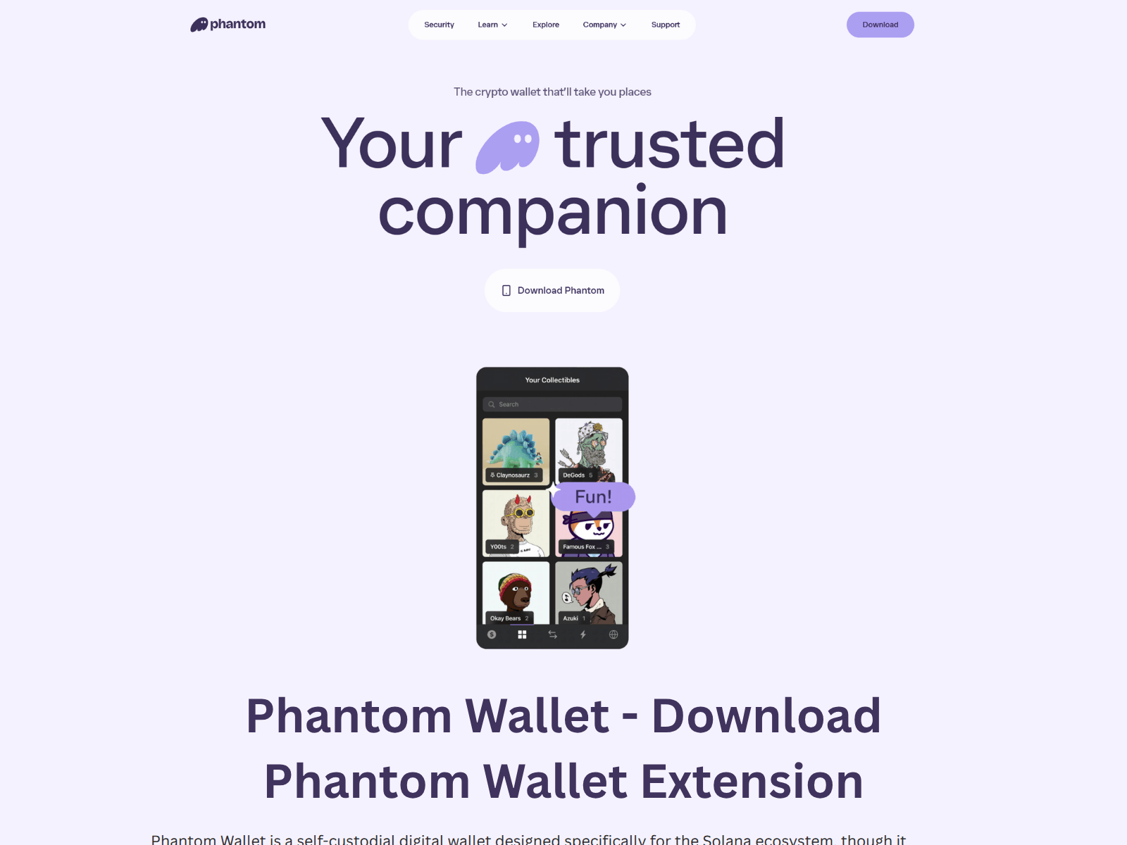 Screenshot of mywalletextension.my.canva.site