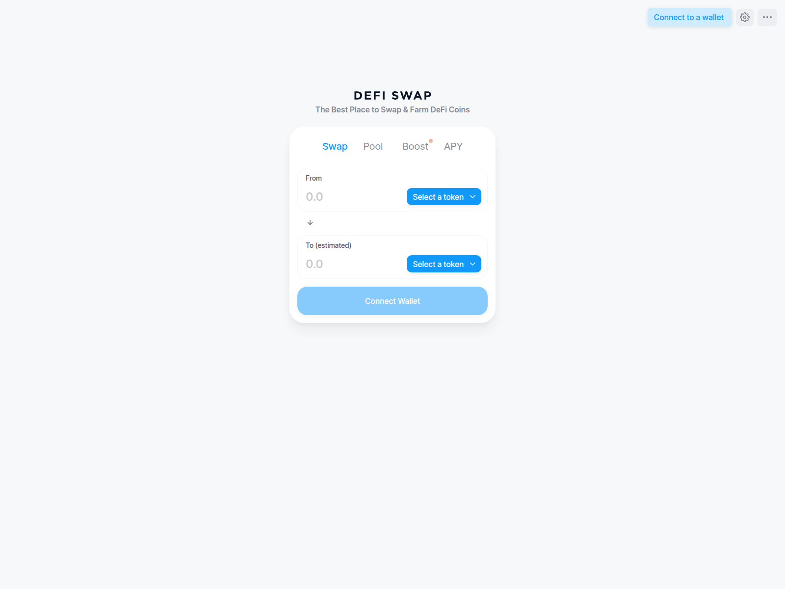 Screenshot of defi-swap.xyz