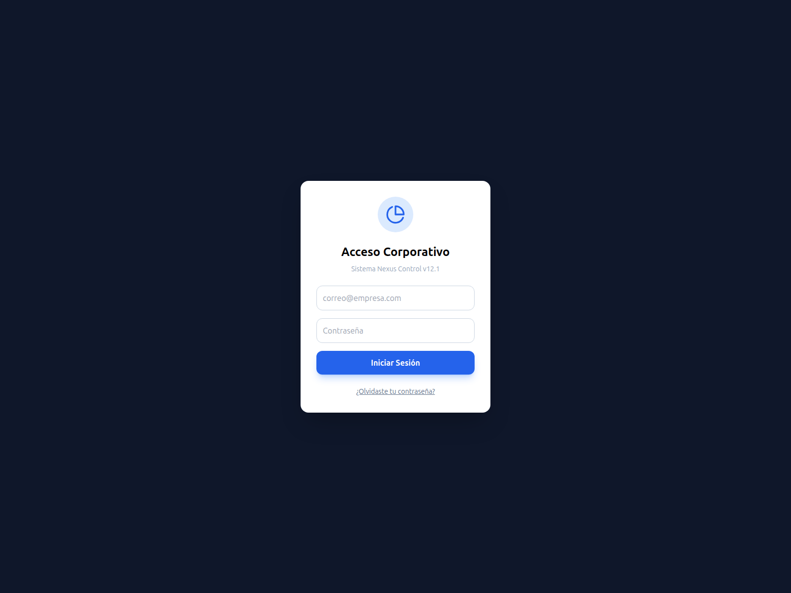 Screenshot of nexus-control-app.pages.dev