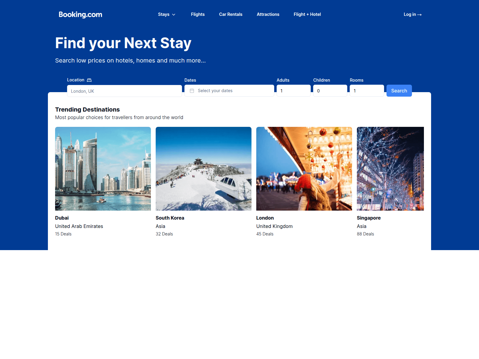 Screenshot of booking-clone-beta.vercel.app
