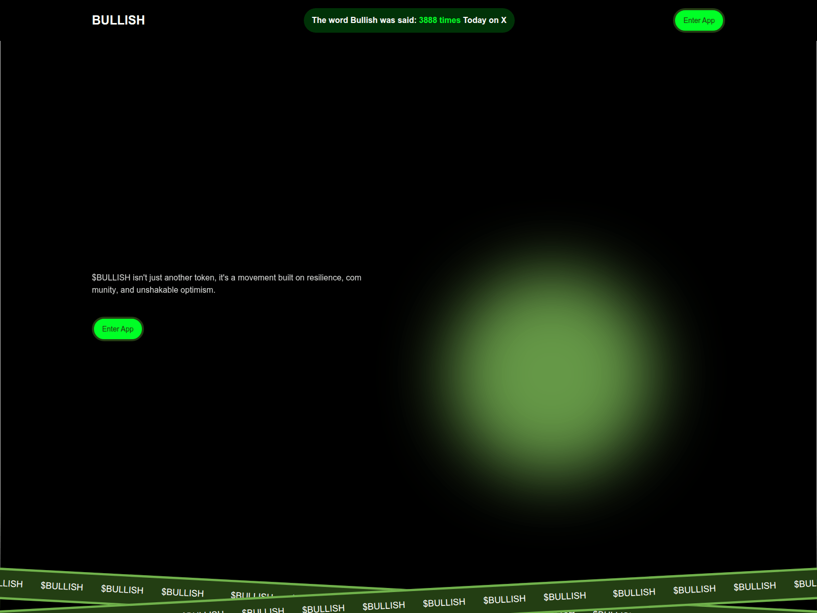 Screenshot of app-bullishdegen.com