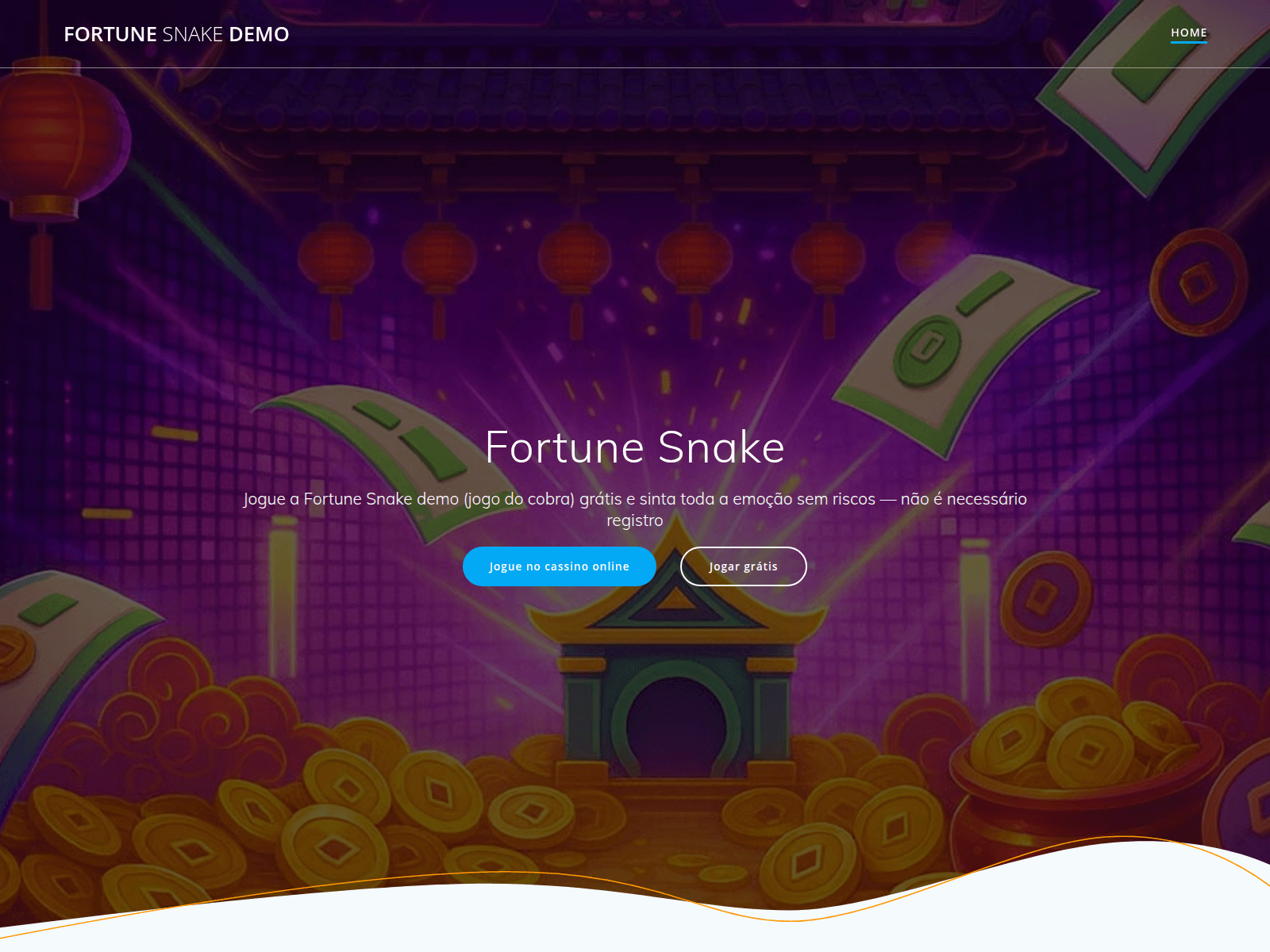 Screenshot of demofortunesnake.com.br