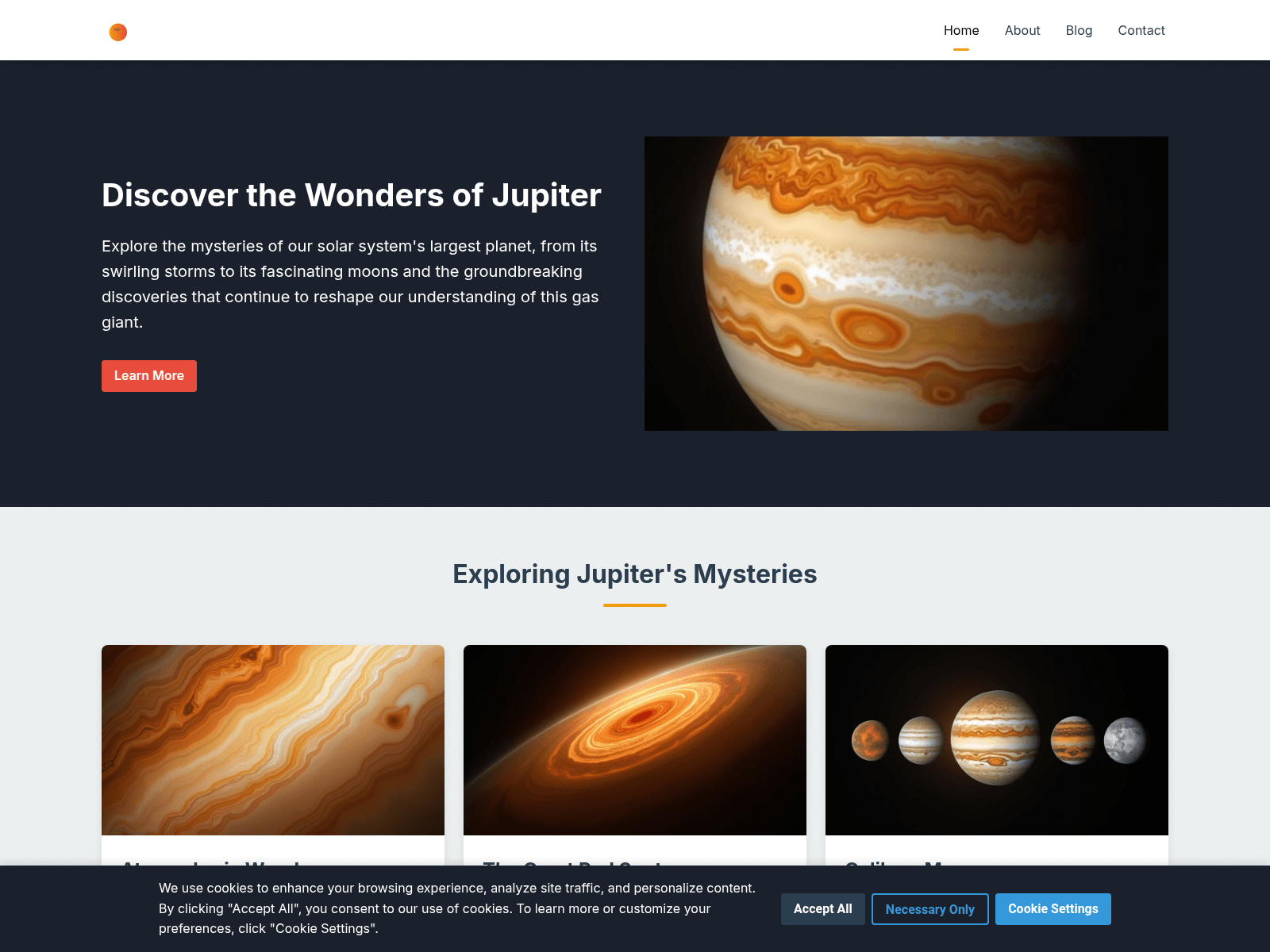 Screenshot of jupiter-rewards.info